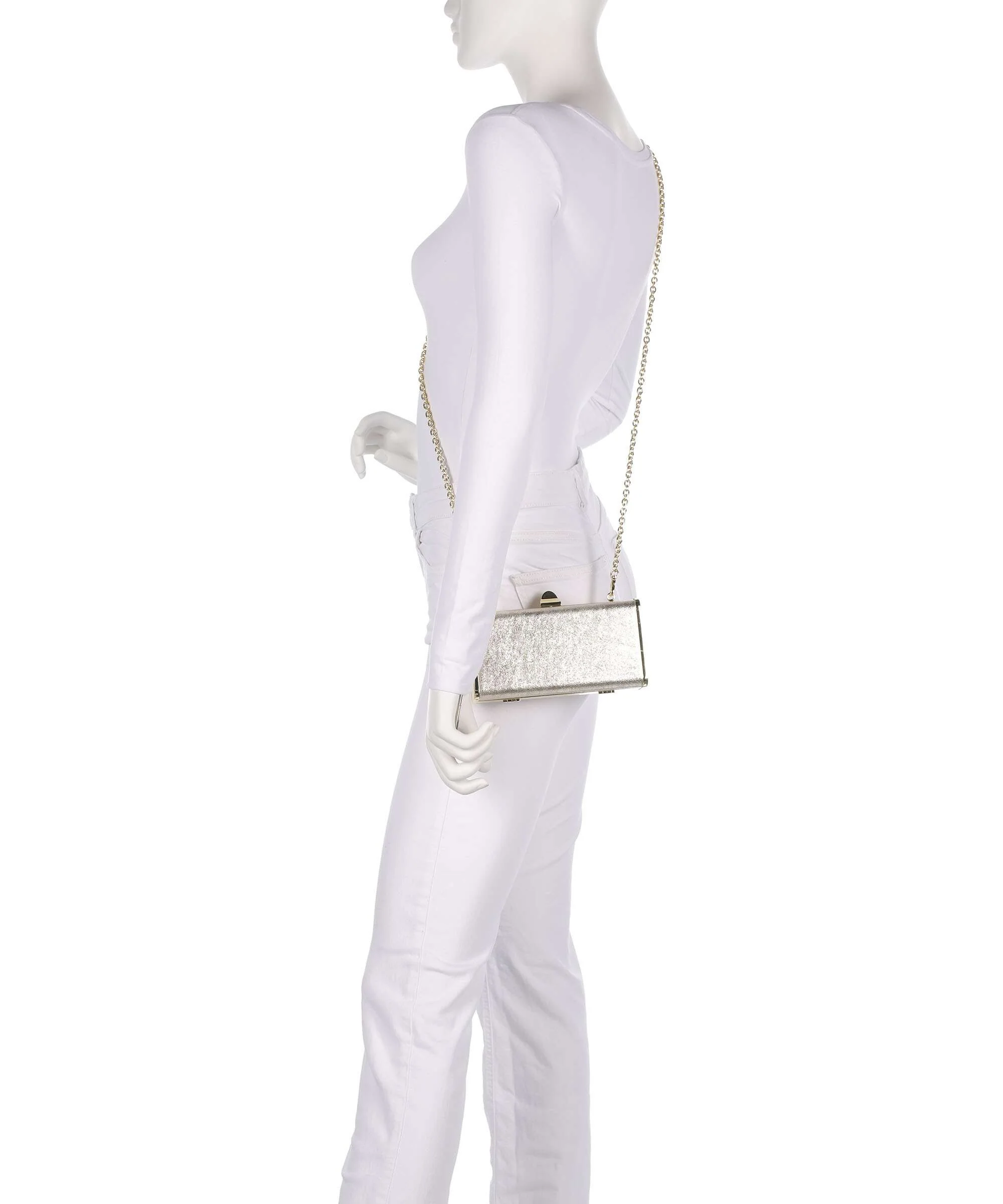 Coccinelle Eliv Crossbody tas pale gold - Image 4