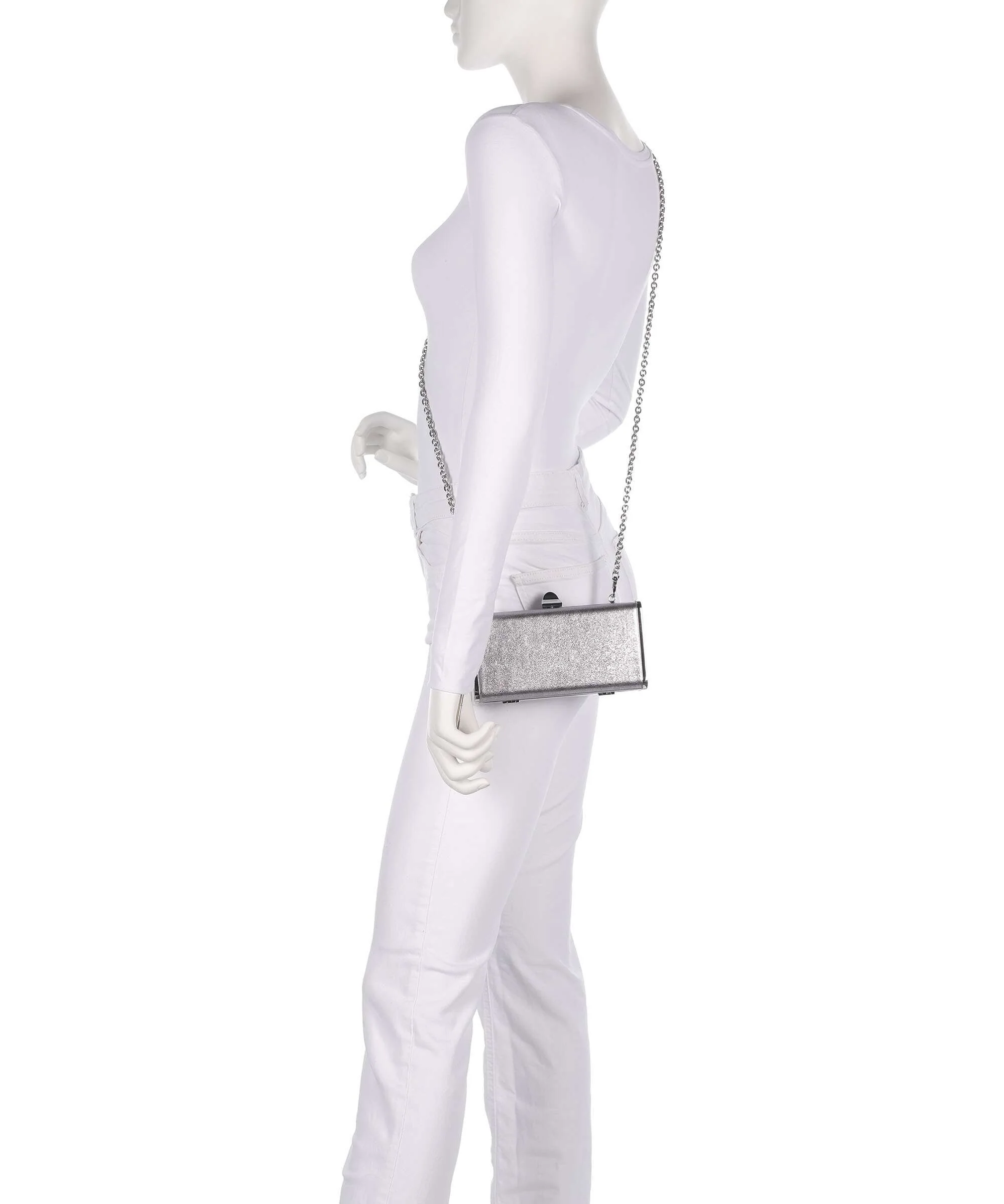 Coccinelle Eliv Crossbody tas steel - Image 3