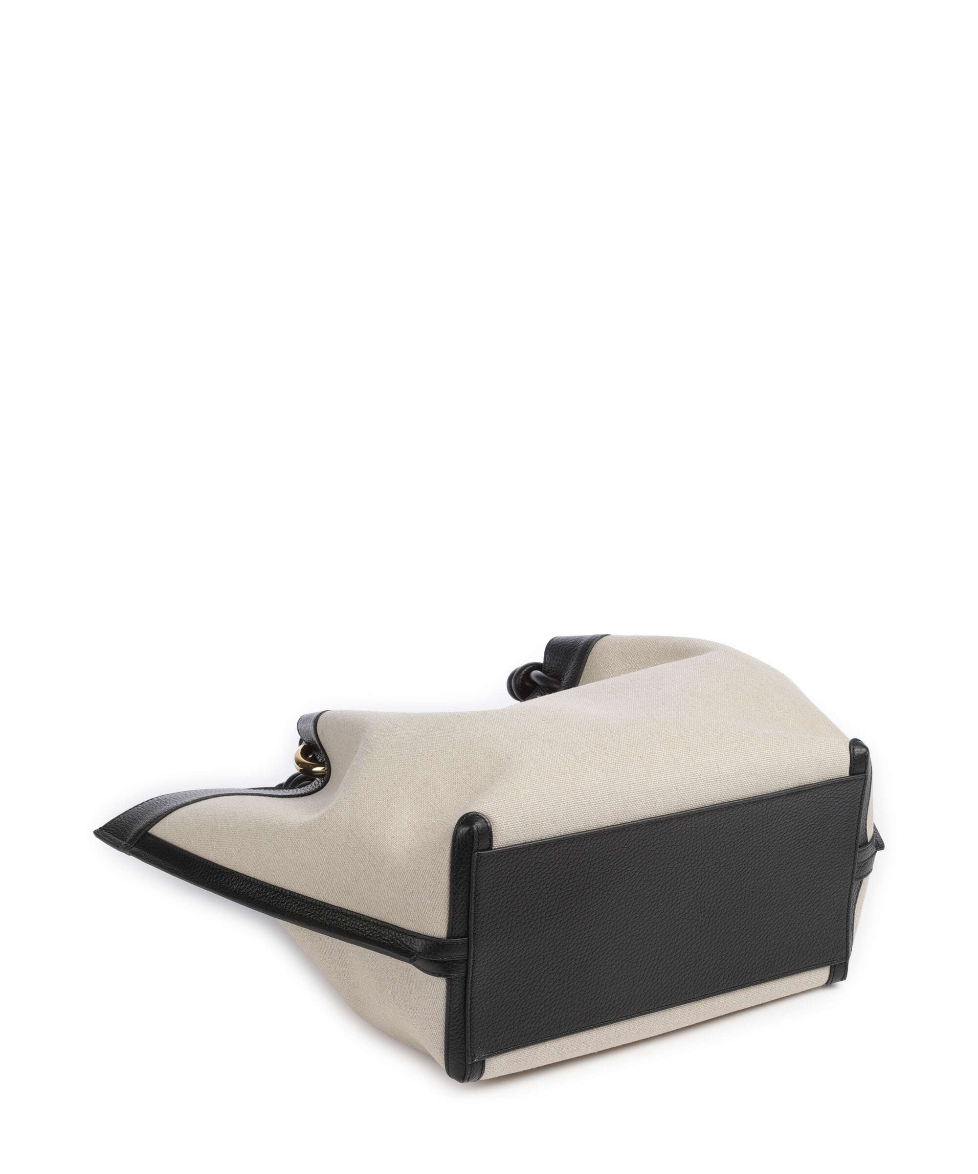 Coccinelle Finn Canvas Boodschappentas natural/noir - Image 5