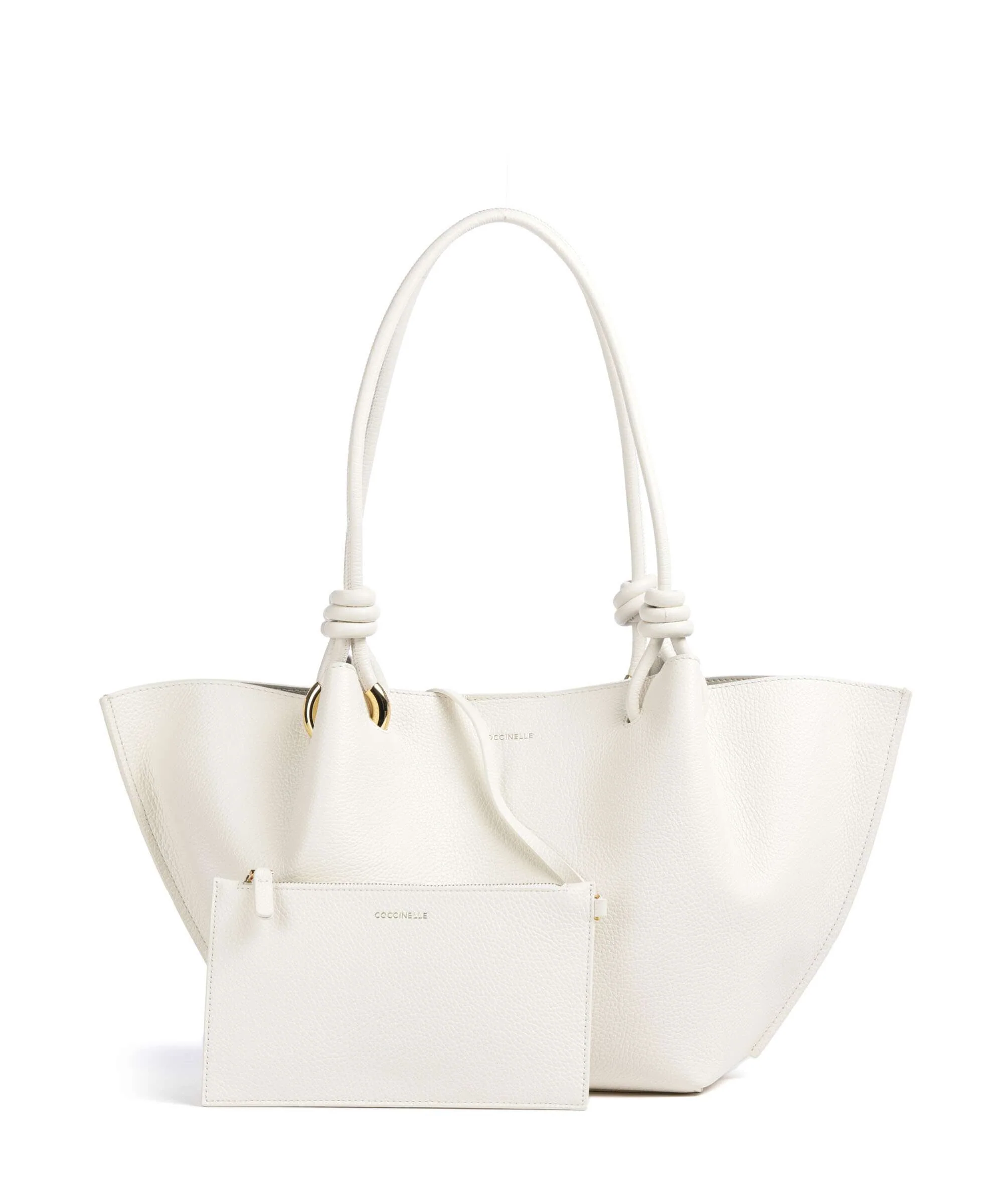 Coccinelle Finn Hobo tas pearl - Image 4