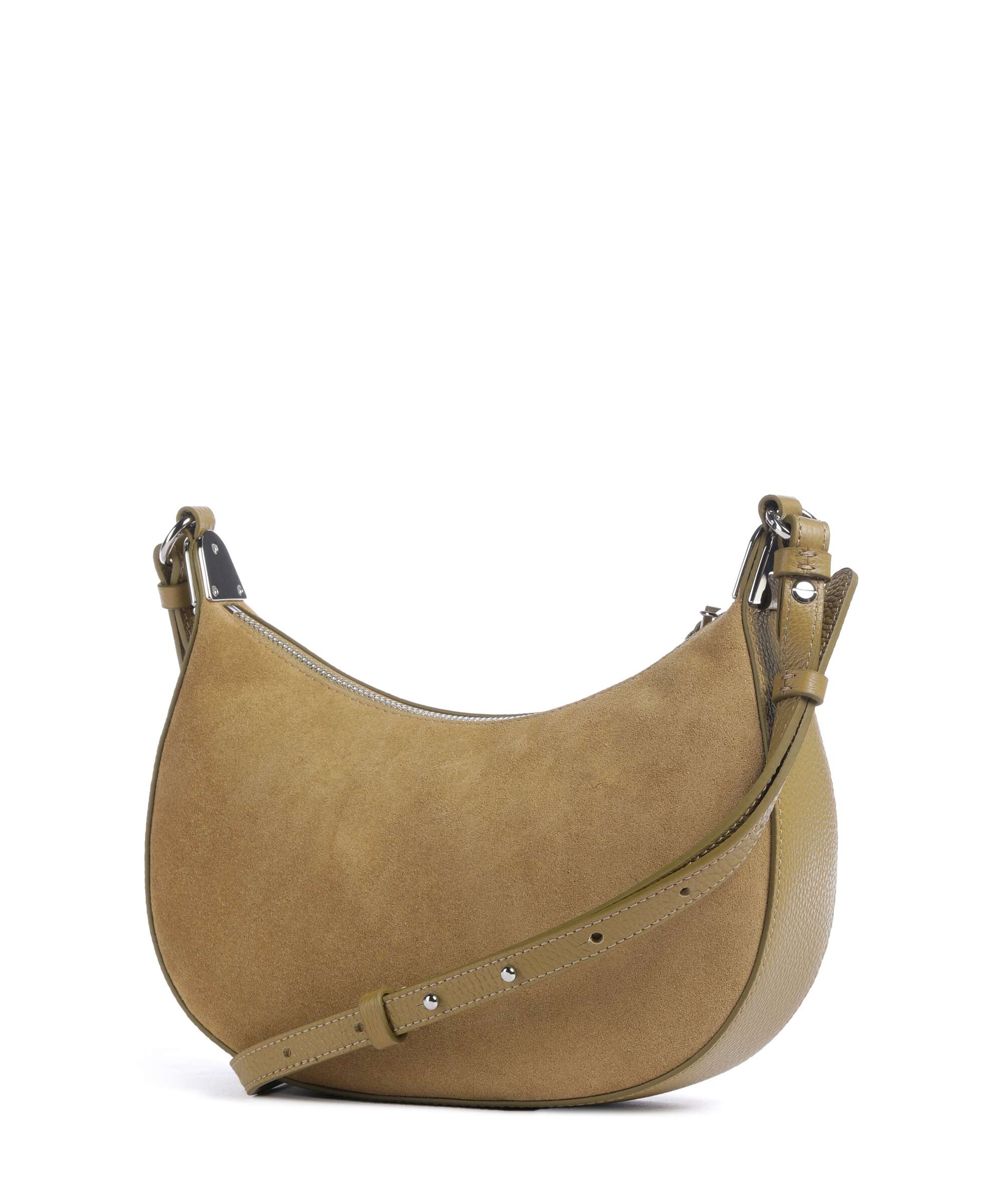 Coccinelle Fujiko Suede Crossbody tas seagrass - Image 2