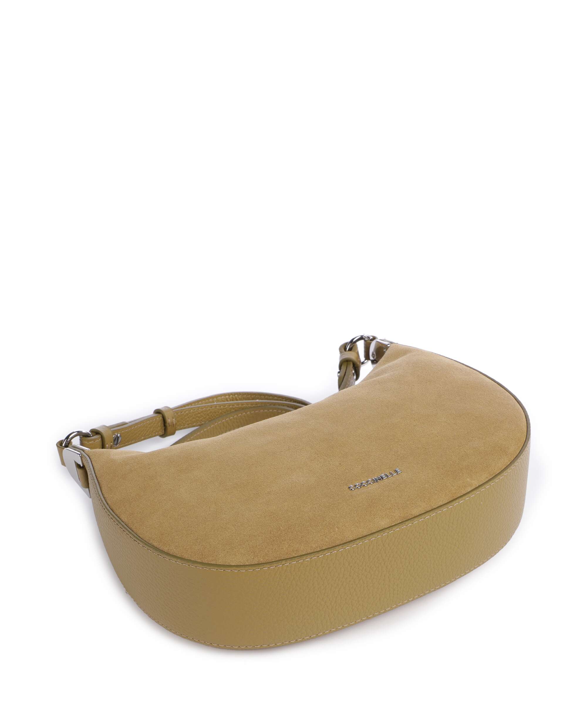 Coccinelle Fujiko Suede Crossbody tas seagrass - Image 5
