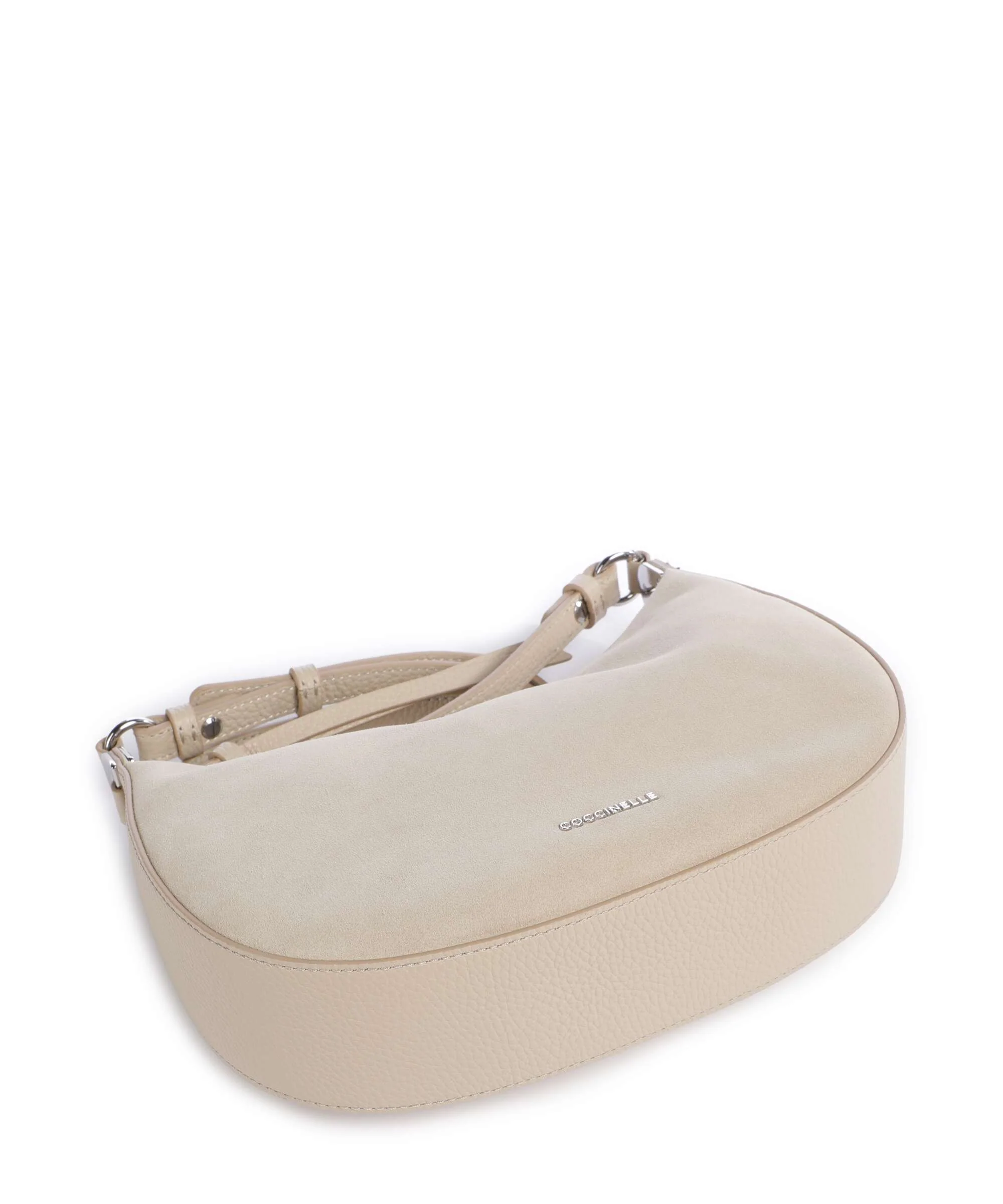 Coccinelle Fujiko Suede Crossbody tas sandshell - Image 5
