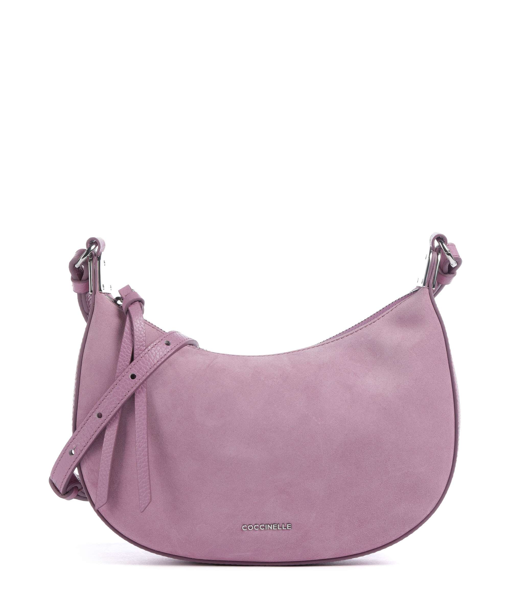 Coccinelle Fujiko Suede Crossbody tas jellyfish