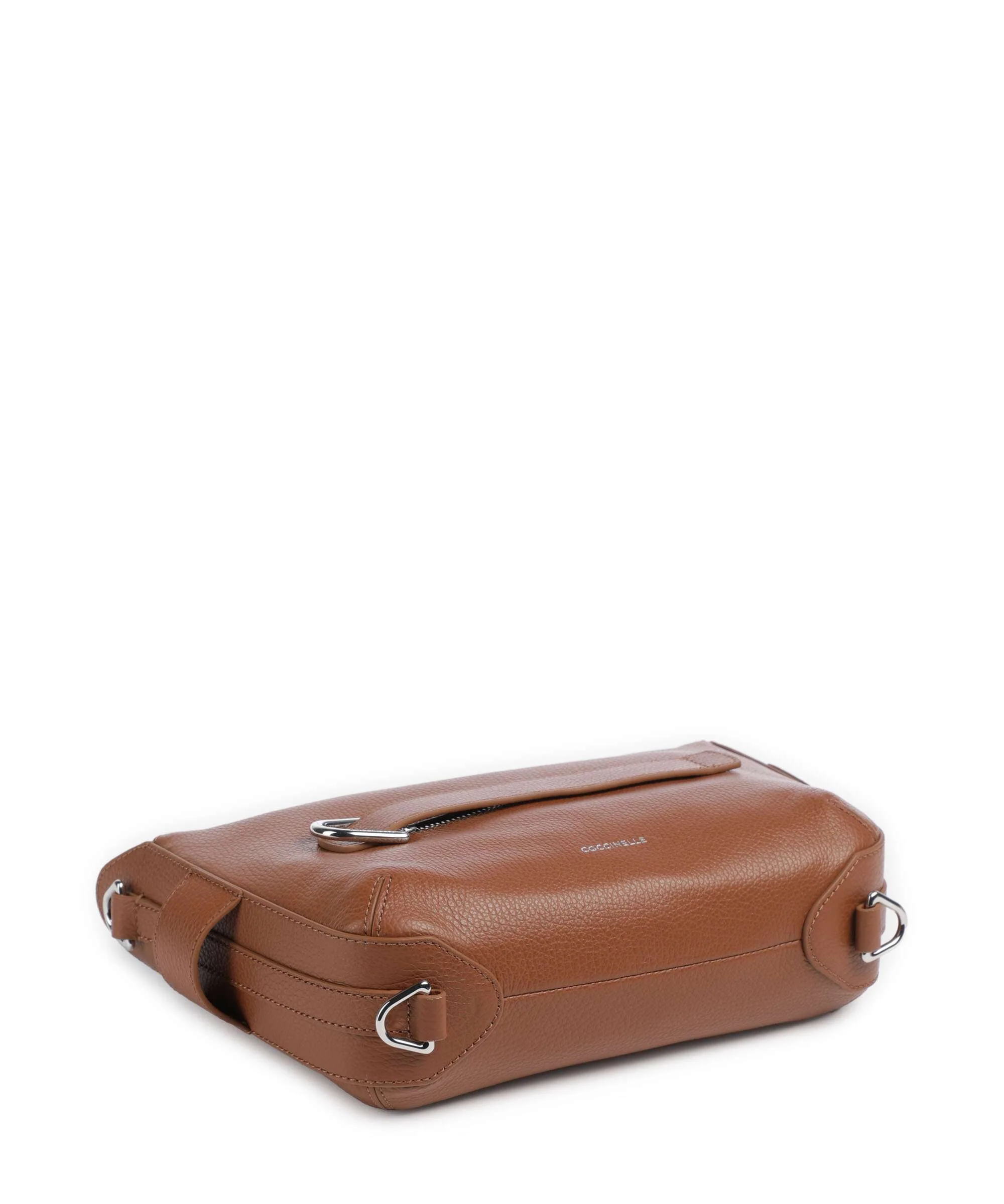 Coccinelle Gretel Ribbon Crossbody tas cognac - Image 5