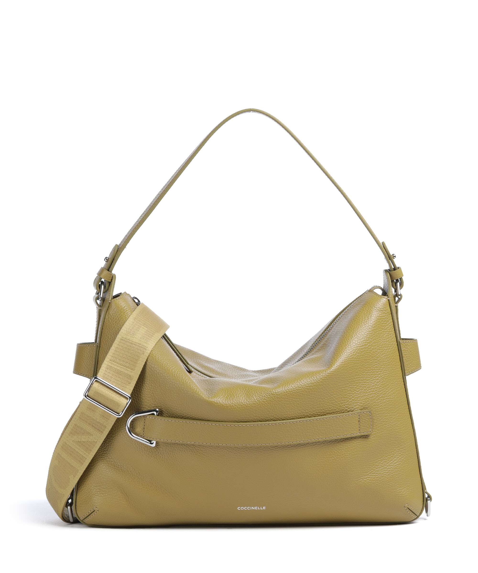 Coccinelle Gretel Ribbon Hobo tas seagrass