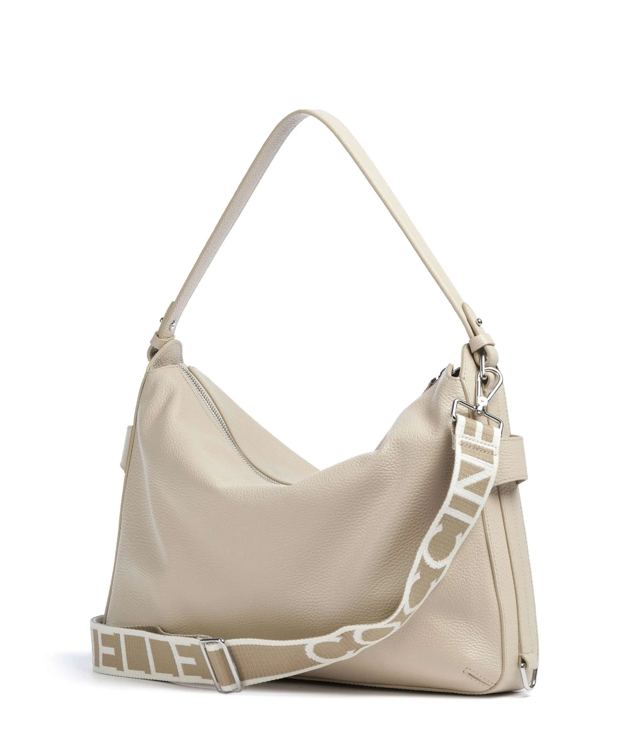 Coccinelle Gretel Ribbon Hobo tas sandshell - Image 2