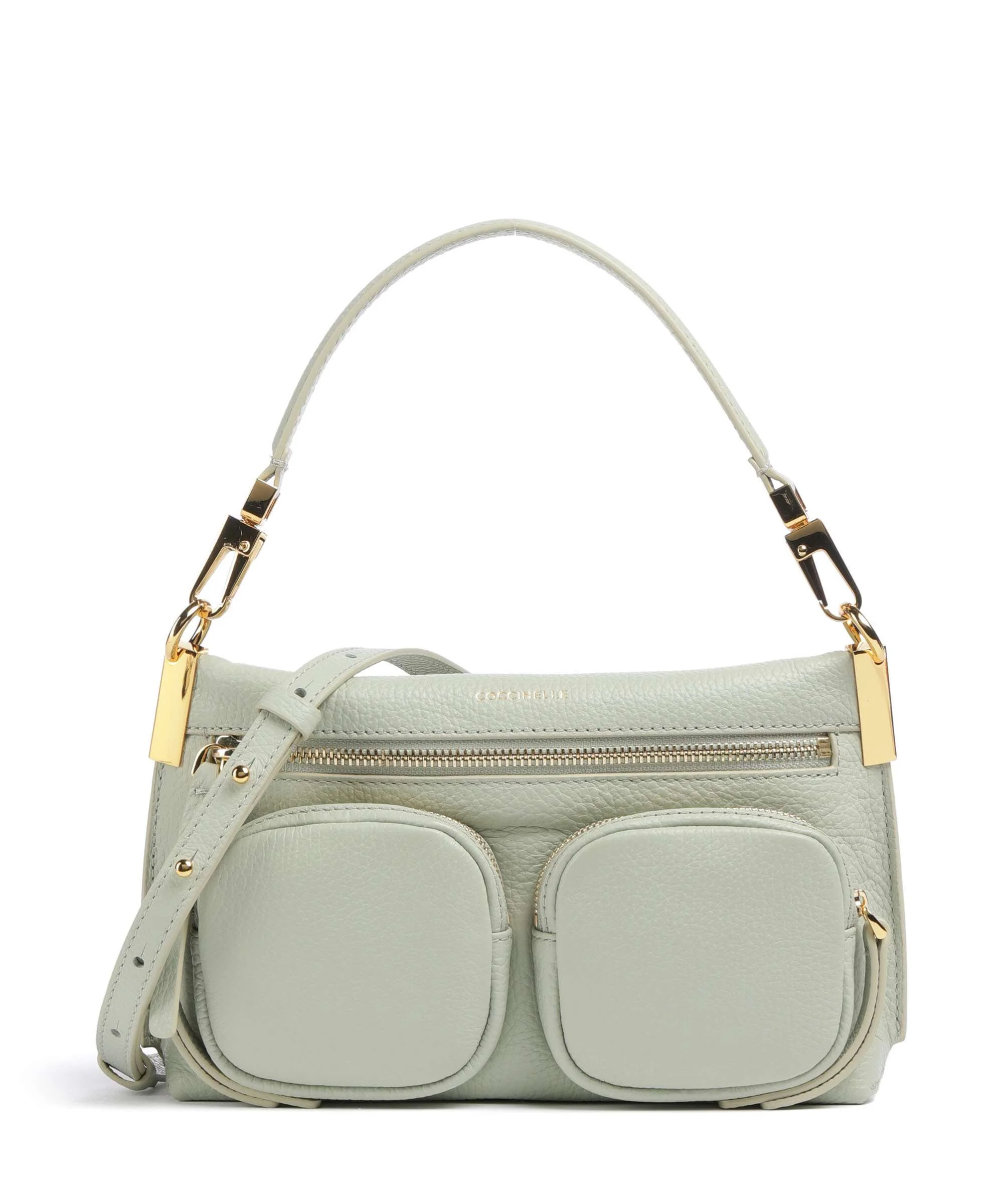 Coccinelle Hyle Schoudertas celadon green