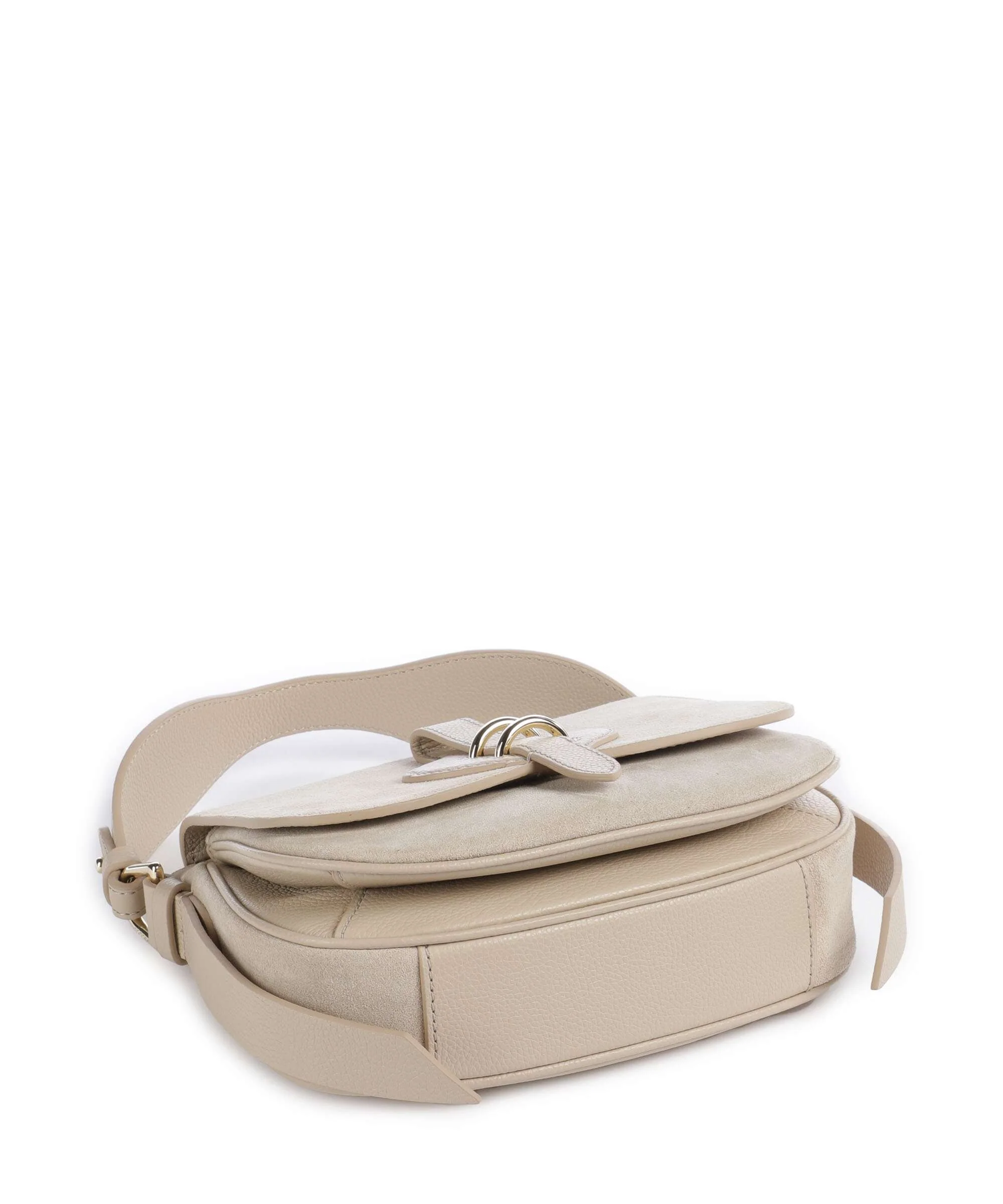 Coccinelle Mavery Suede Handtas sandshell - Image 3