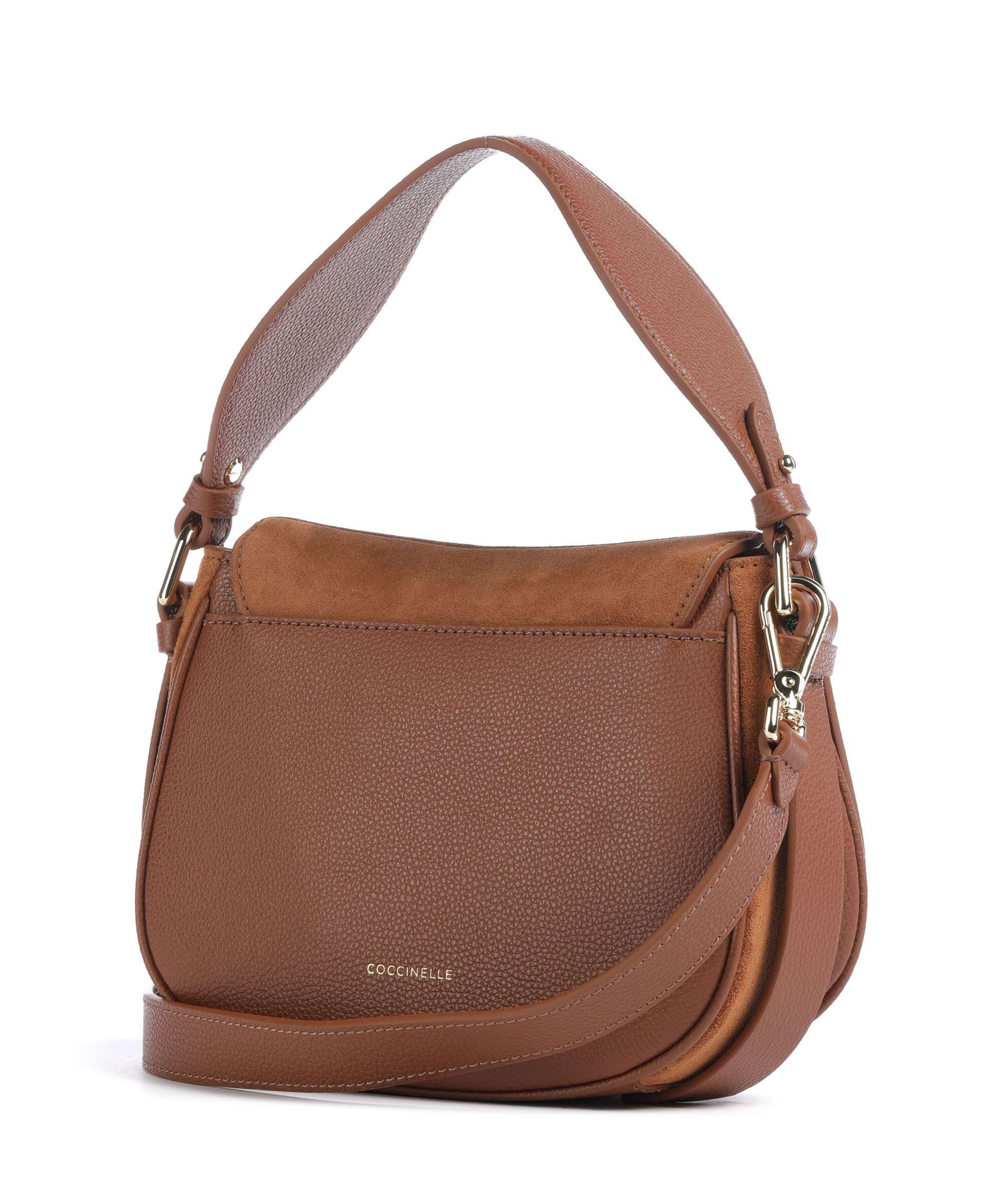Coccinelle Mavery Suede Handtas cognac - Image 2