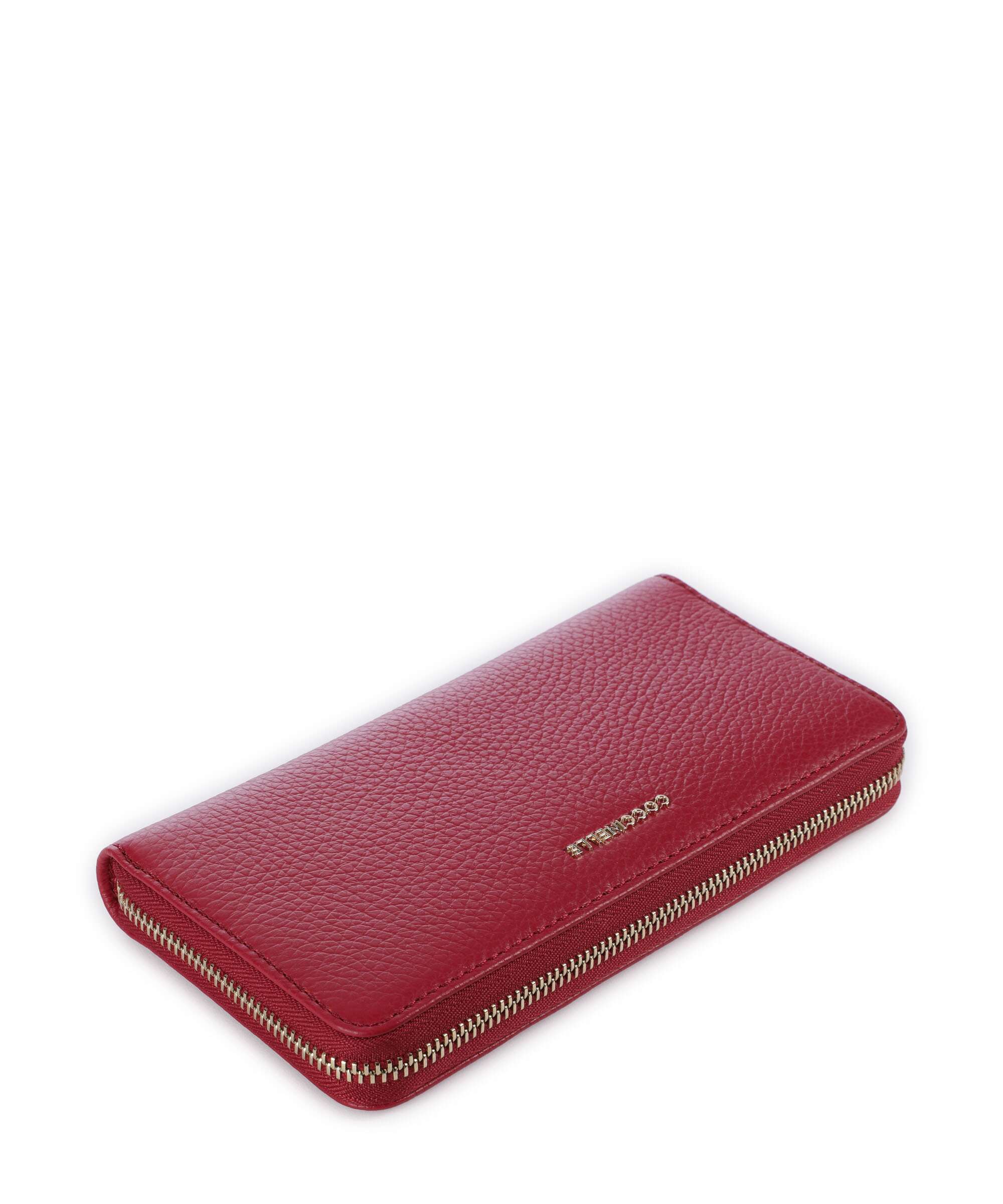 Coccinelle Metallic Soft Portemonnee sangria - Image 4
