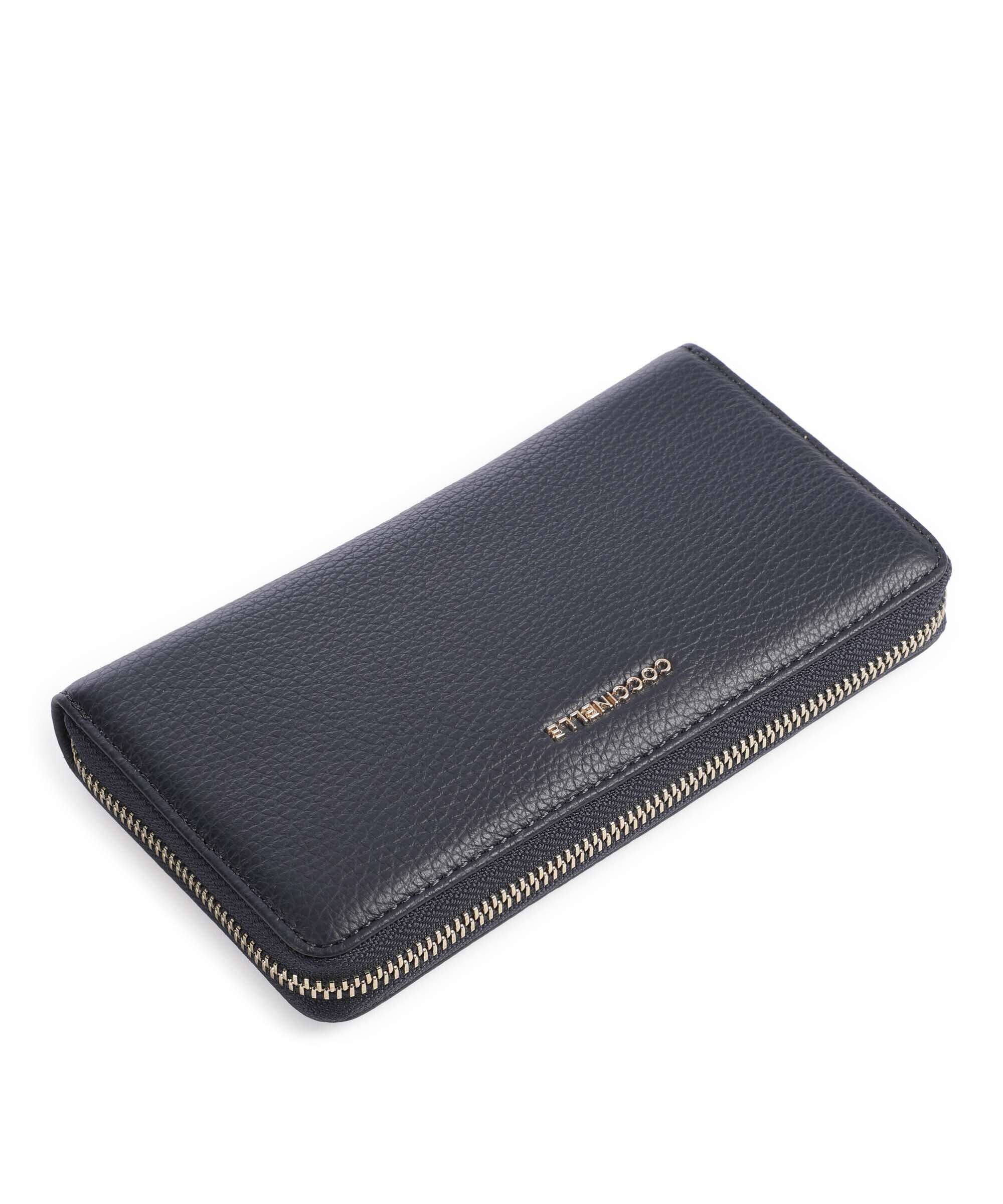 Coccinelle Metallic Soft Portemonnee midnight blue - Image 4