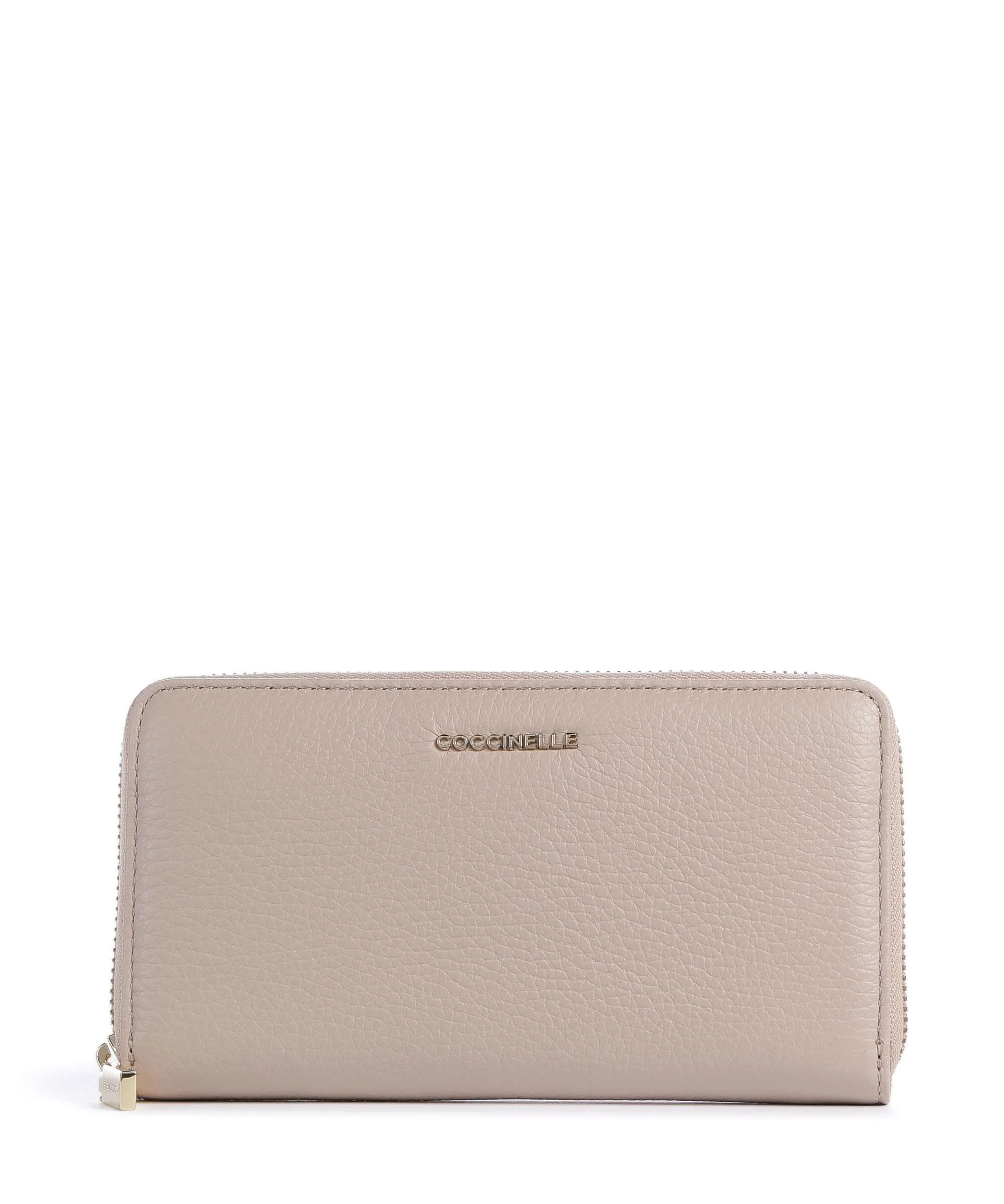 Coccinelle Metallic Soft Portemonnee rosette