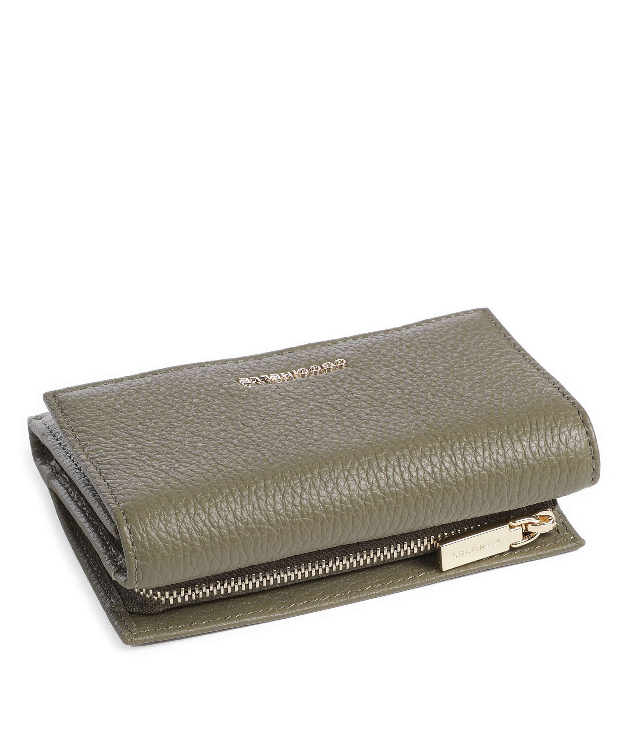 Coccinelle Metallic Soft Portemonnee laurel green - Image 5