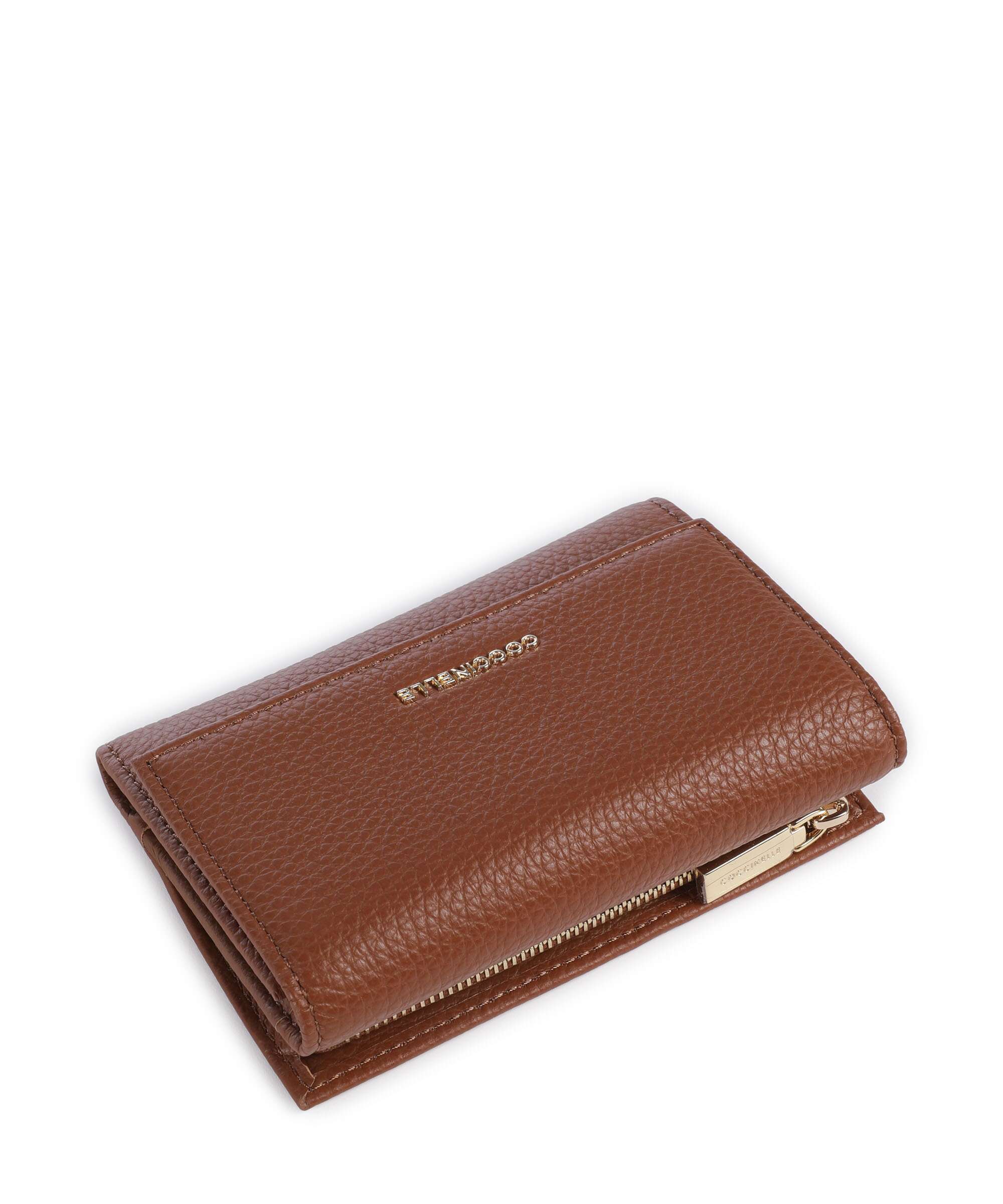 Coccinelle Metallic Soft Portemonnee cognac - Image 5