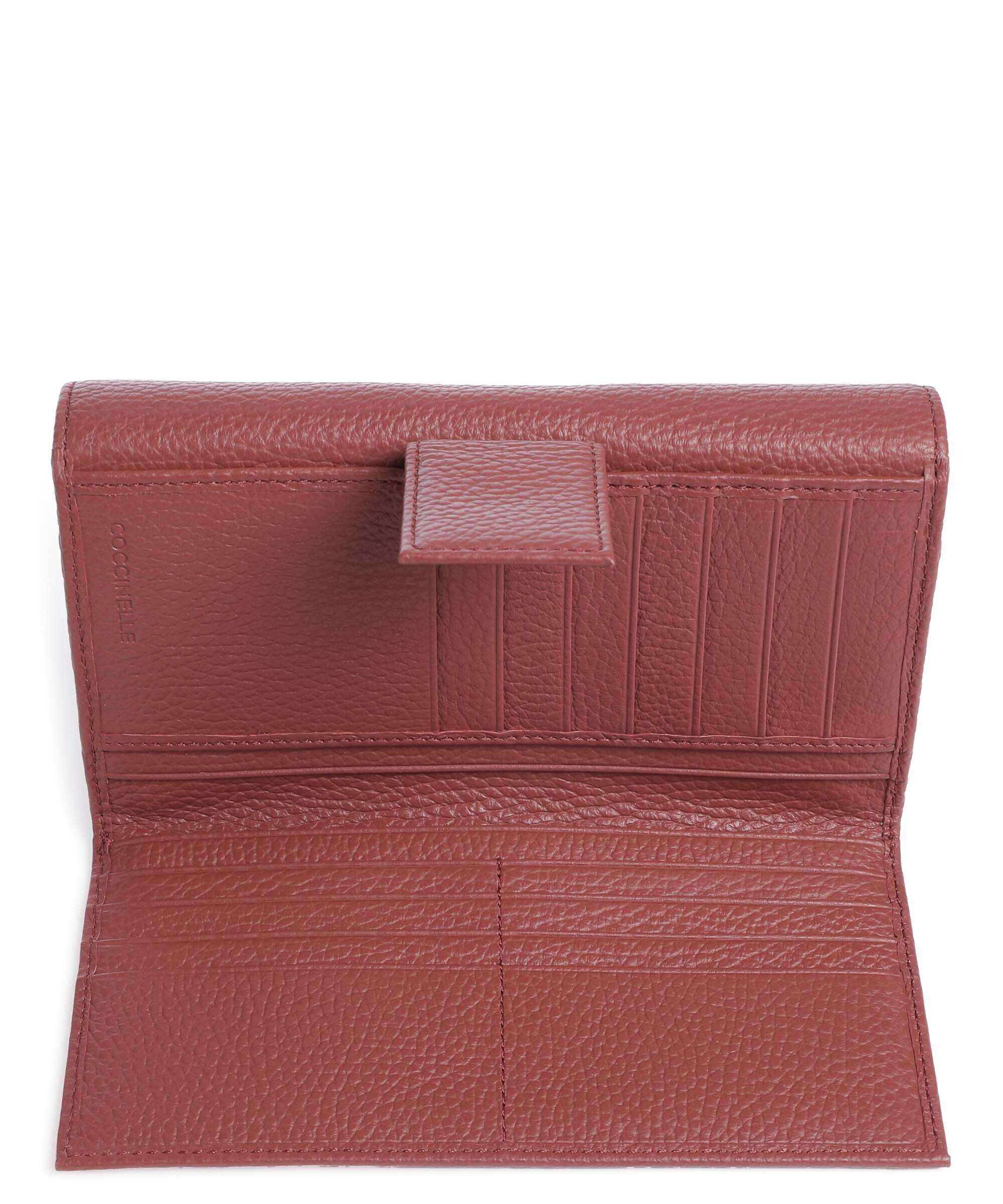 Coccinelle Metallic Soft Portemonnee brandy - Image 3