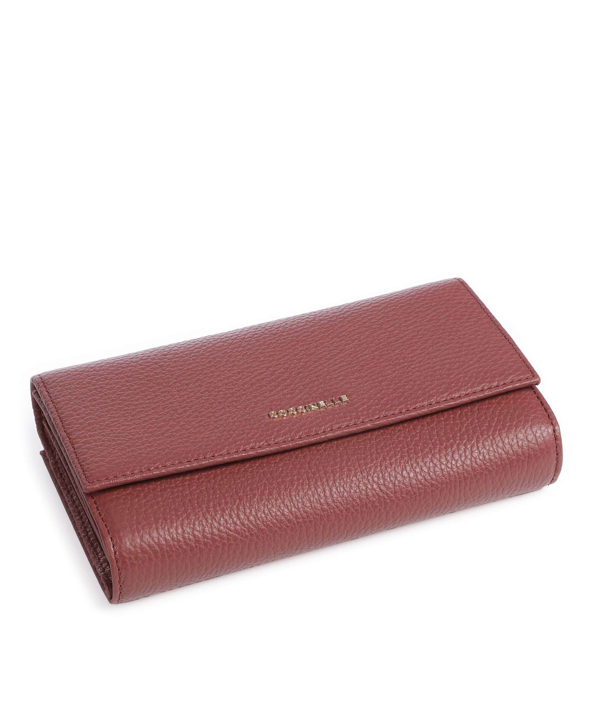 Coccinelle Metallic Soft Portemonnee brandy - Image 5