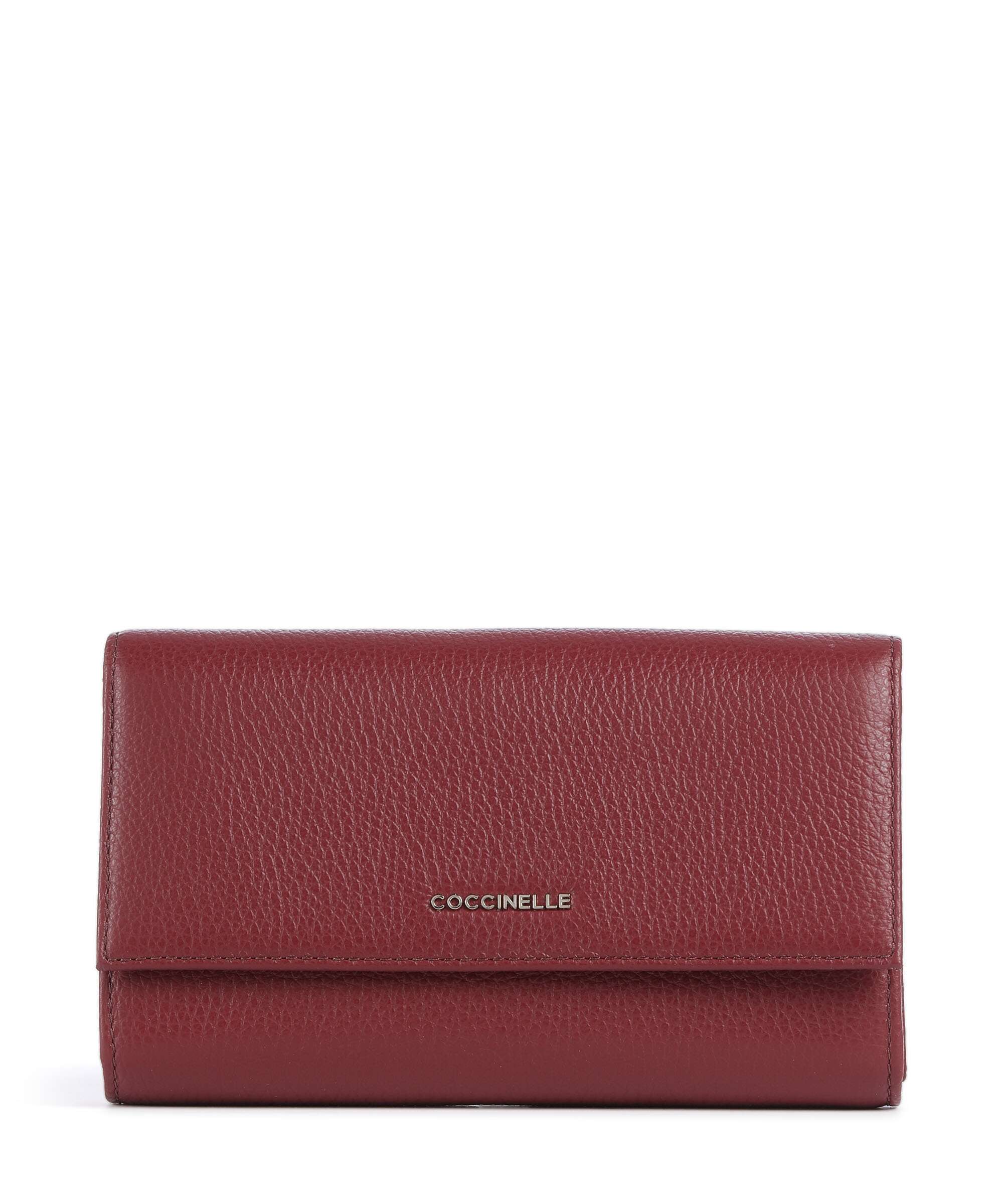 Coccinelle Metallic Soft Portemonnee ribes