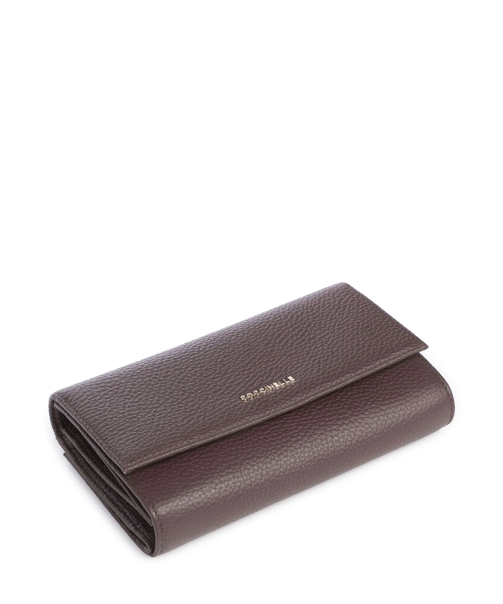 Coccinelle Metallic Soft Portemonnee brunette - Image 5