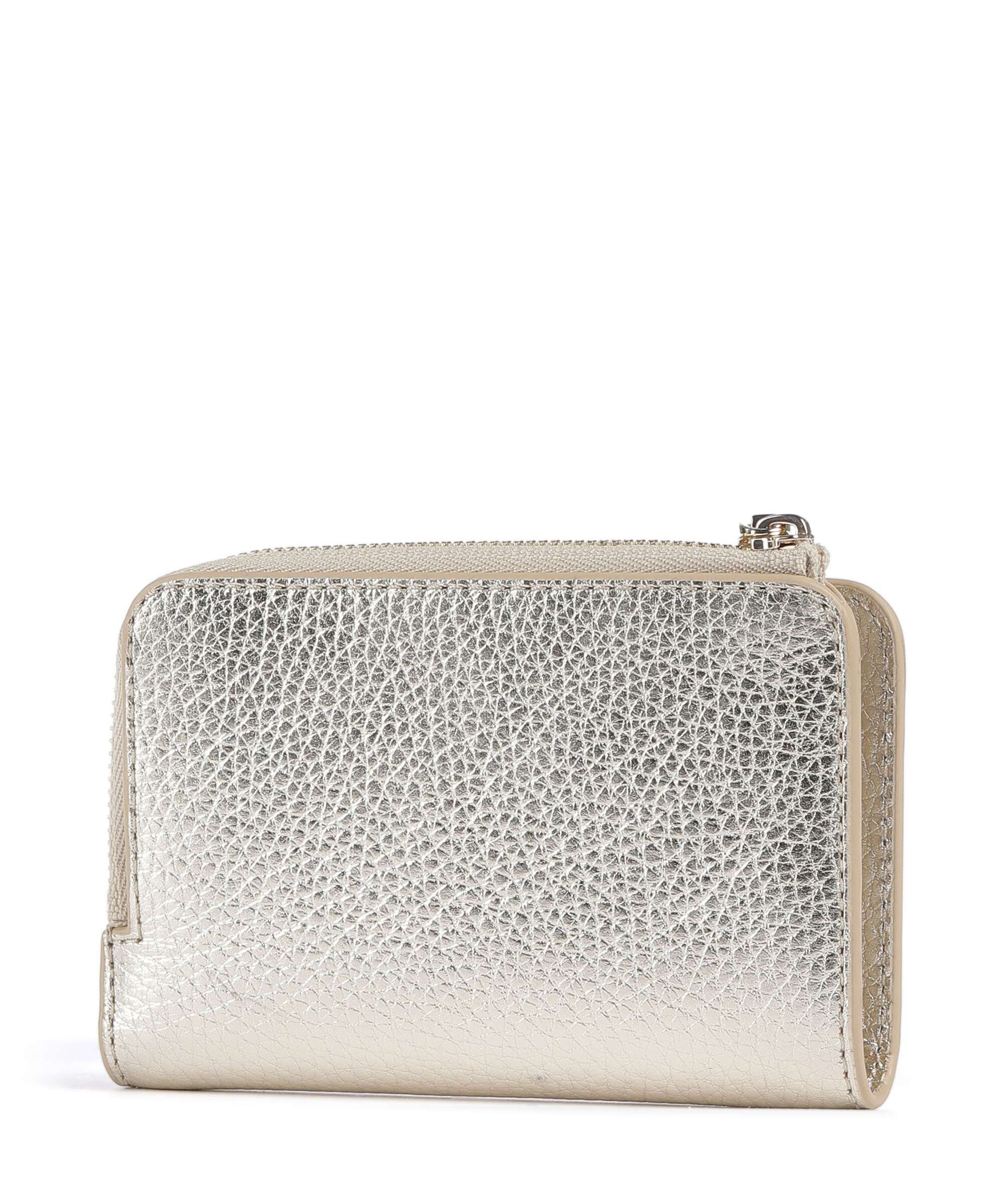 Coccinelle Metallic Soft Portemonnee pale gold - Image 3