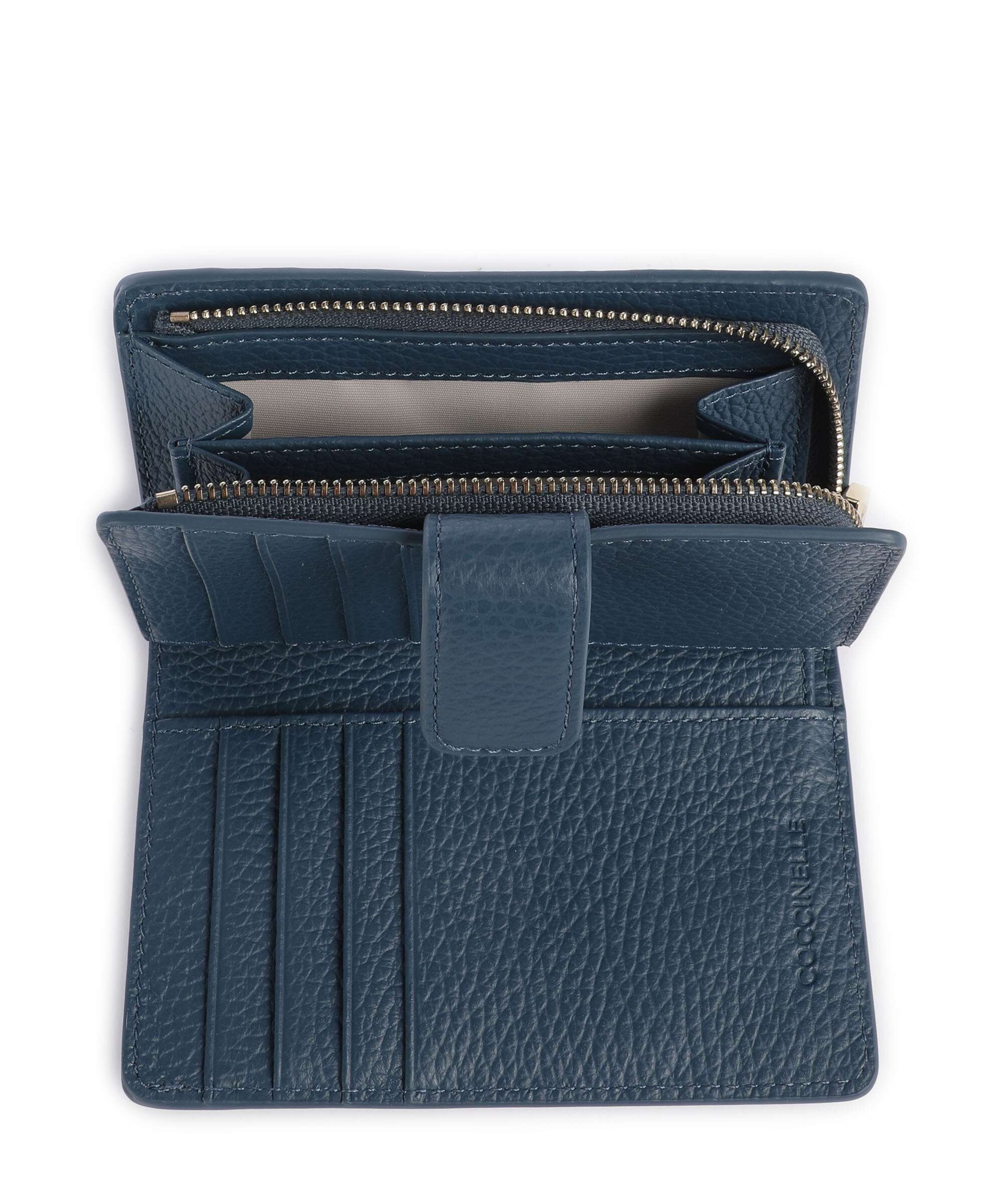 Coccinelle Metallic Soft Portemonnee deep blue - Image 2