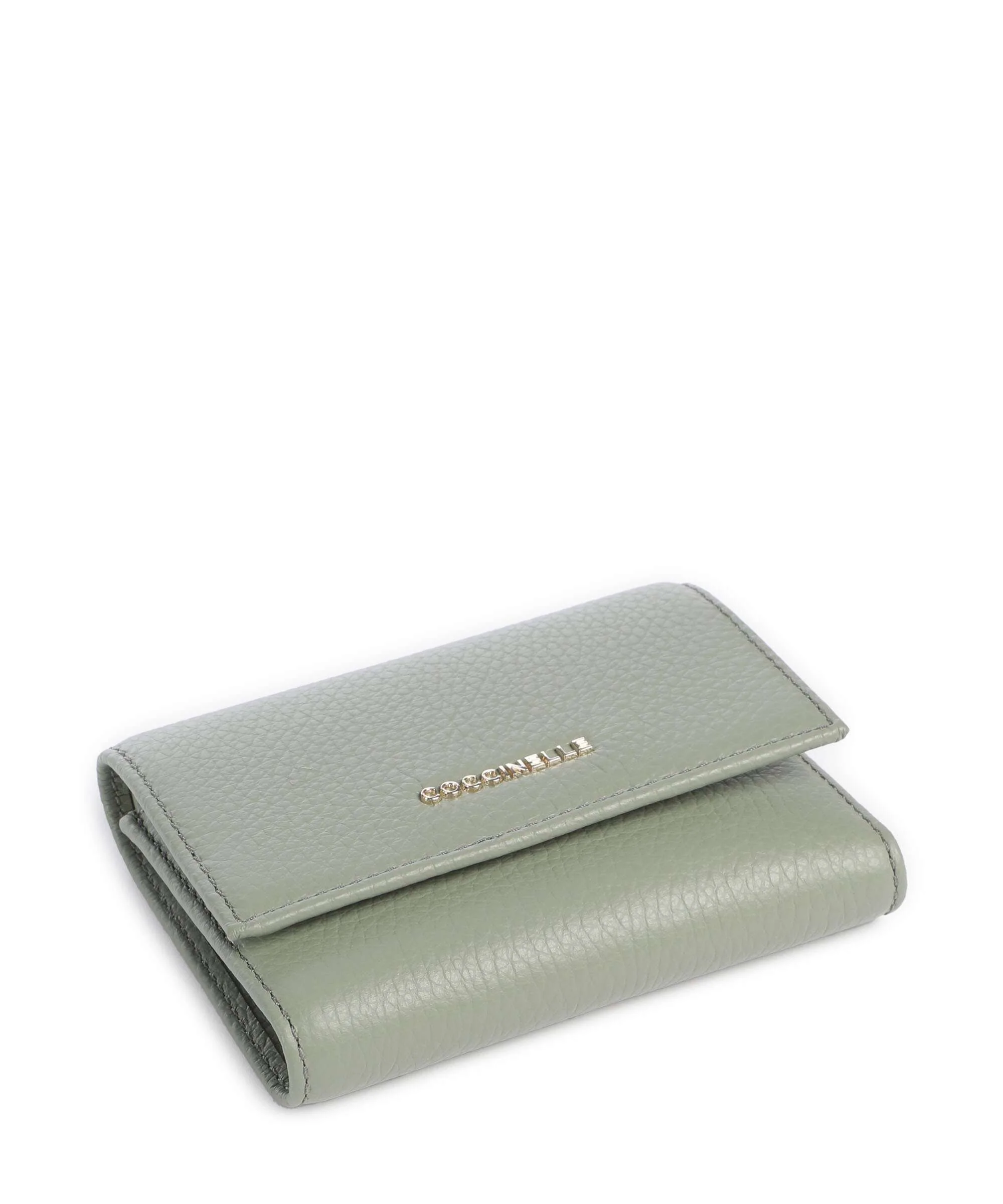 Coccinelle Metallic Soft Portemonnee greenery - Image 4