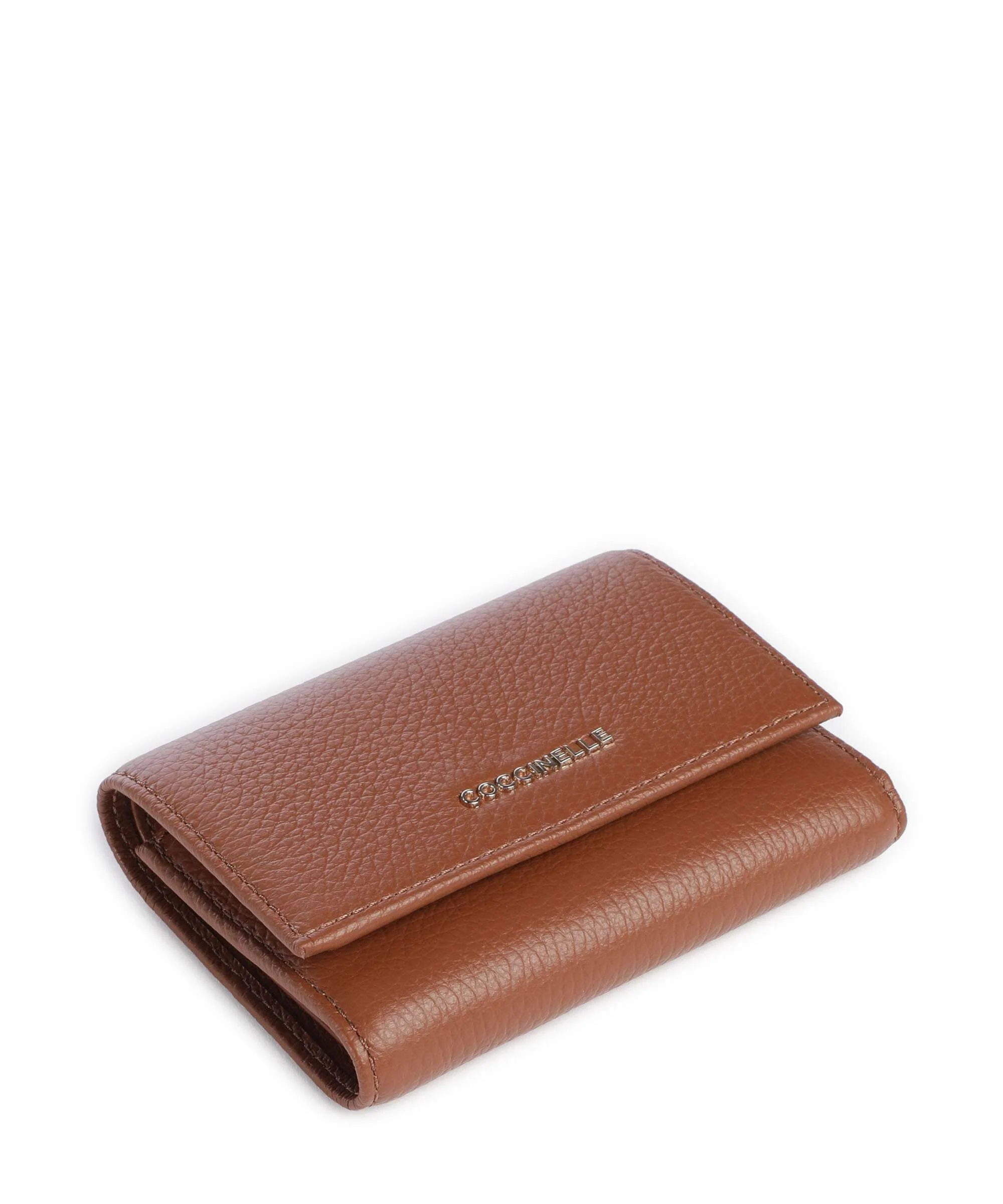 Coccinelle Metallic Soft Portemonnee cognac - Image 4