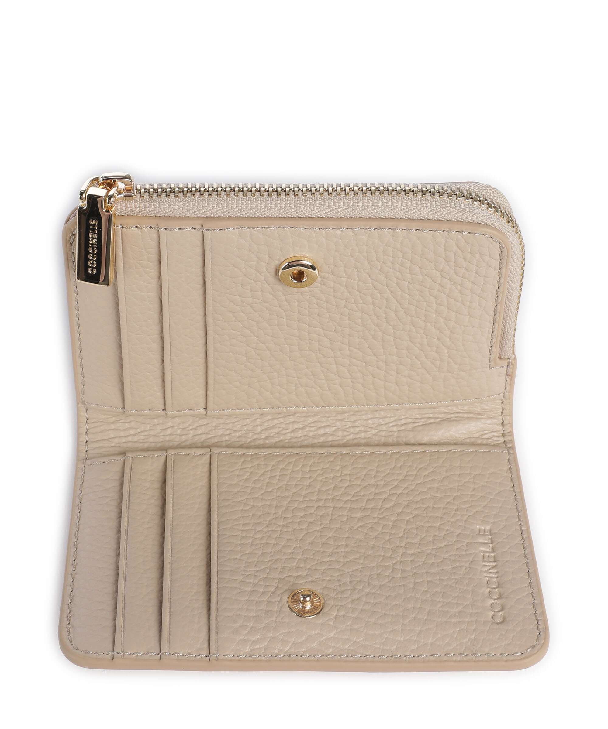 Coccinelle Metallic Soft Portemonnee sandshell - Image 2
