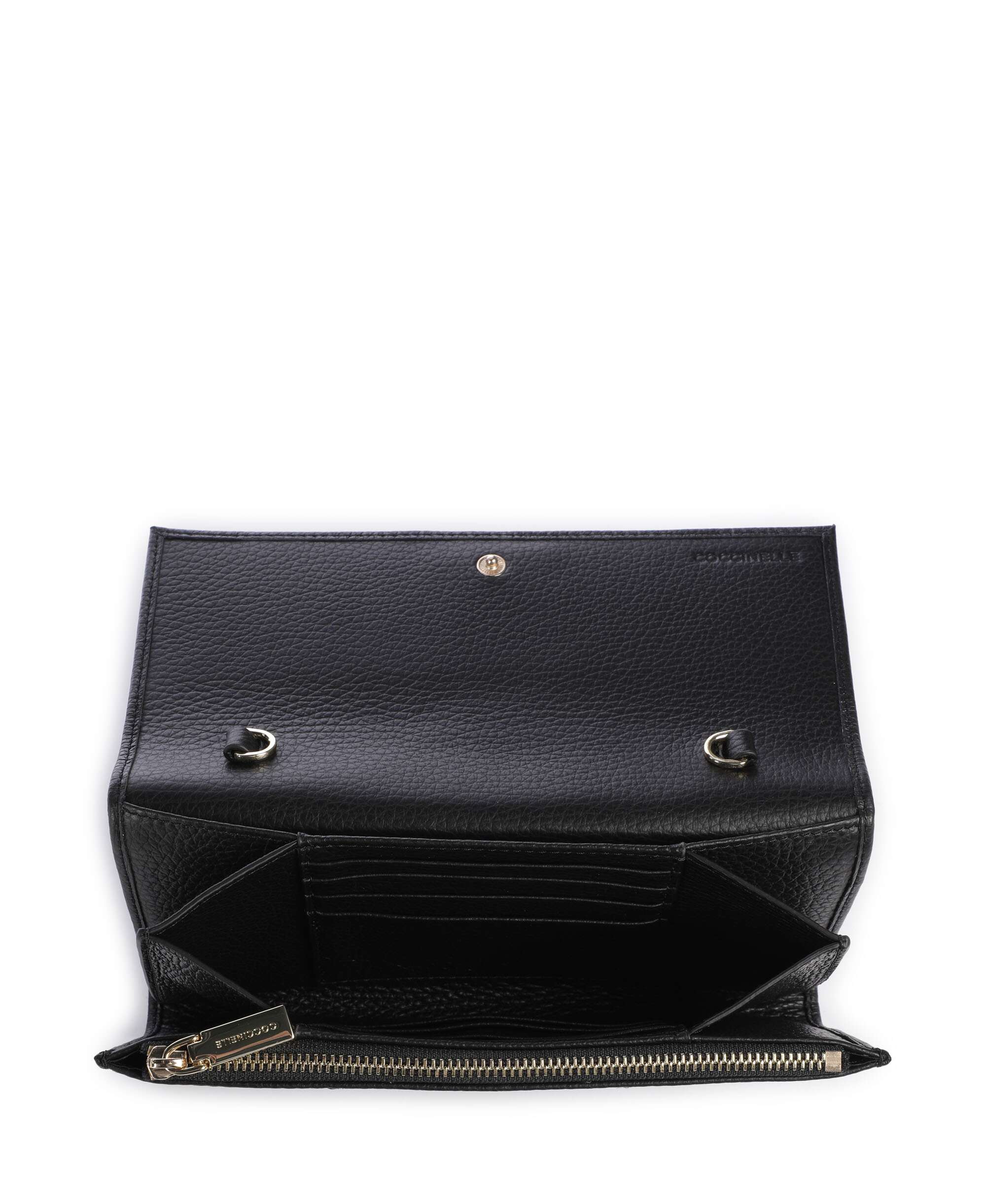 Coccinelle Metallic Soft Portemonnee noir - Image 6