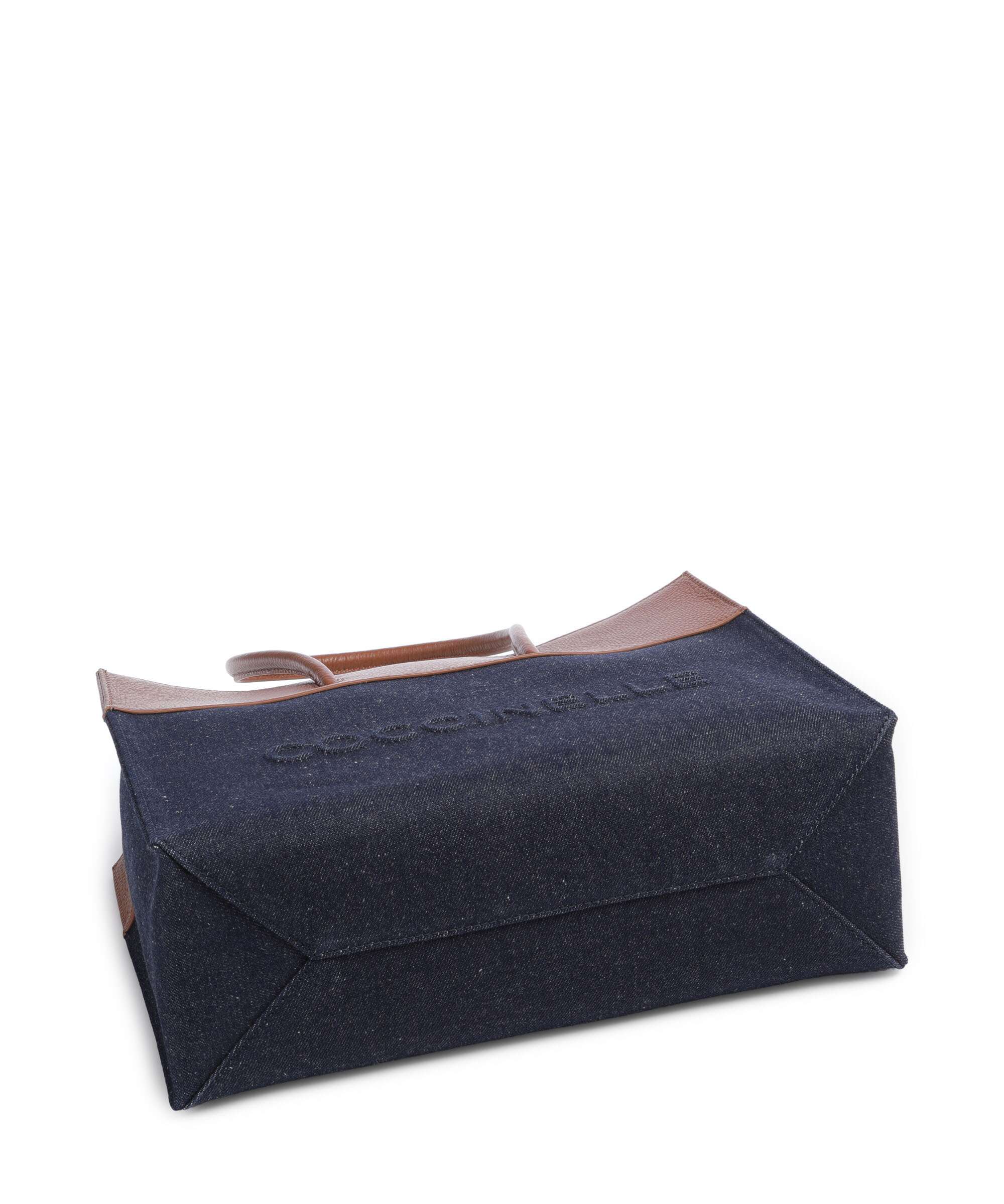 Coccinelle Myrtha Denim Boodschappentas blue/cognac - Image 5