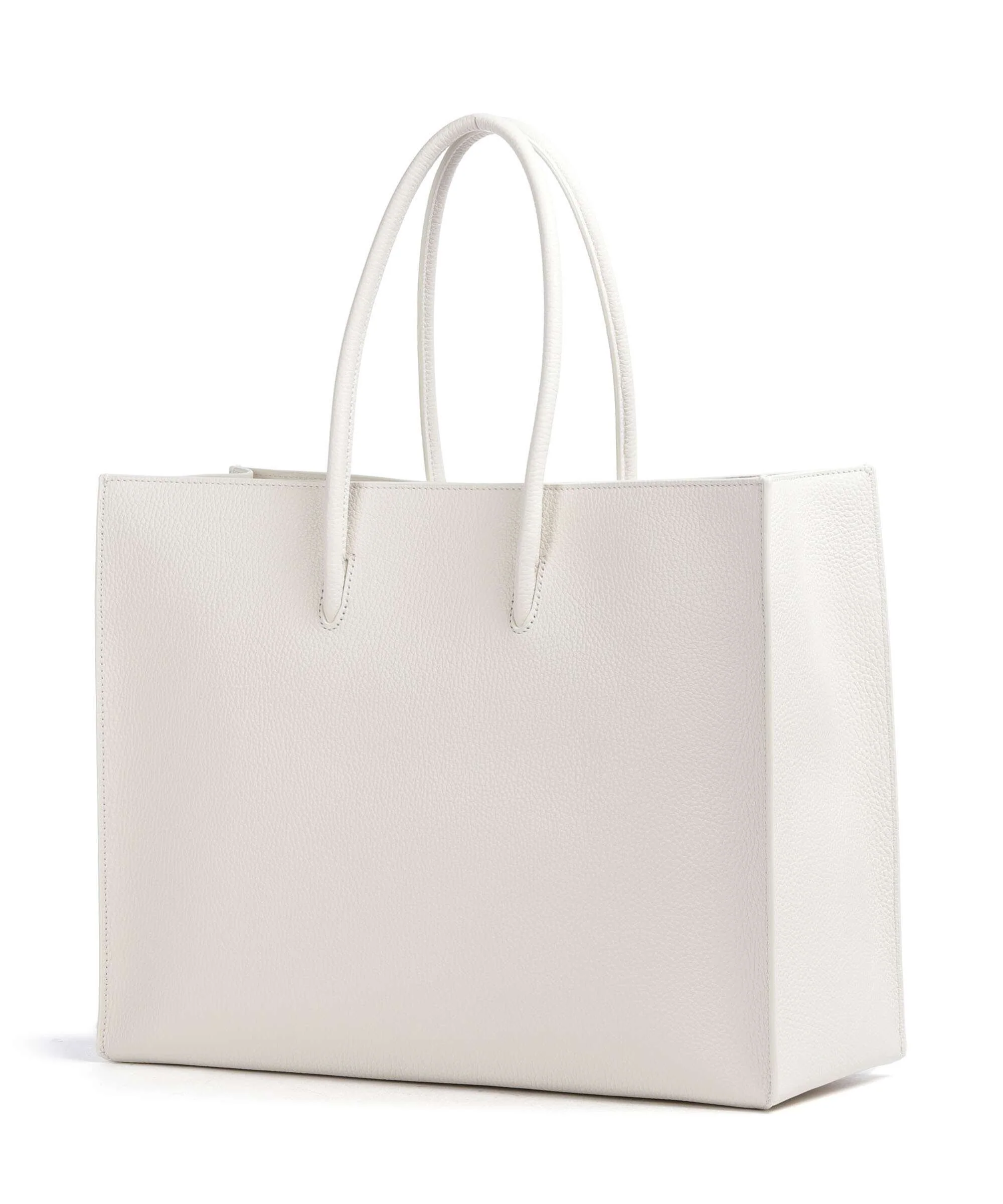 Coccinelle Myrtha Maxi Logo Boodschappentas blanco - Image 2