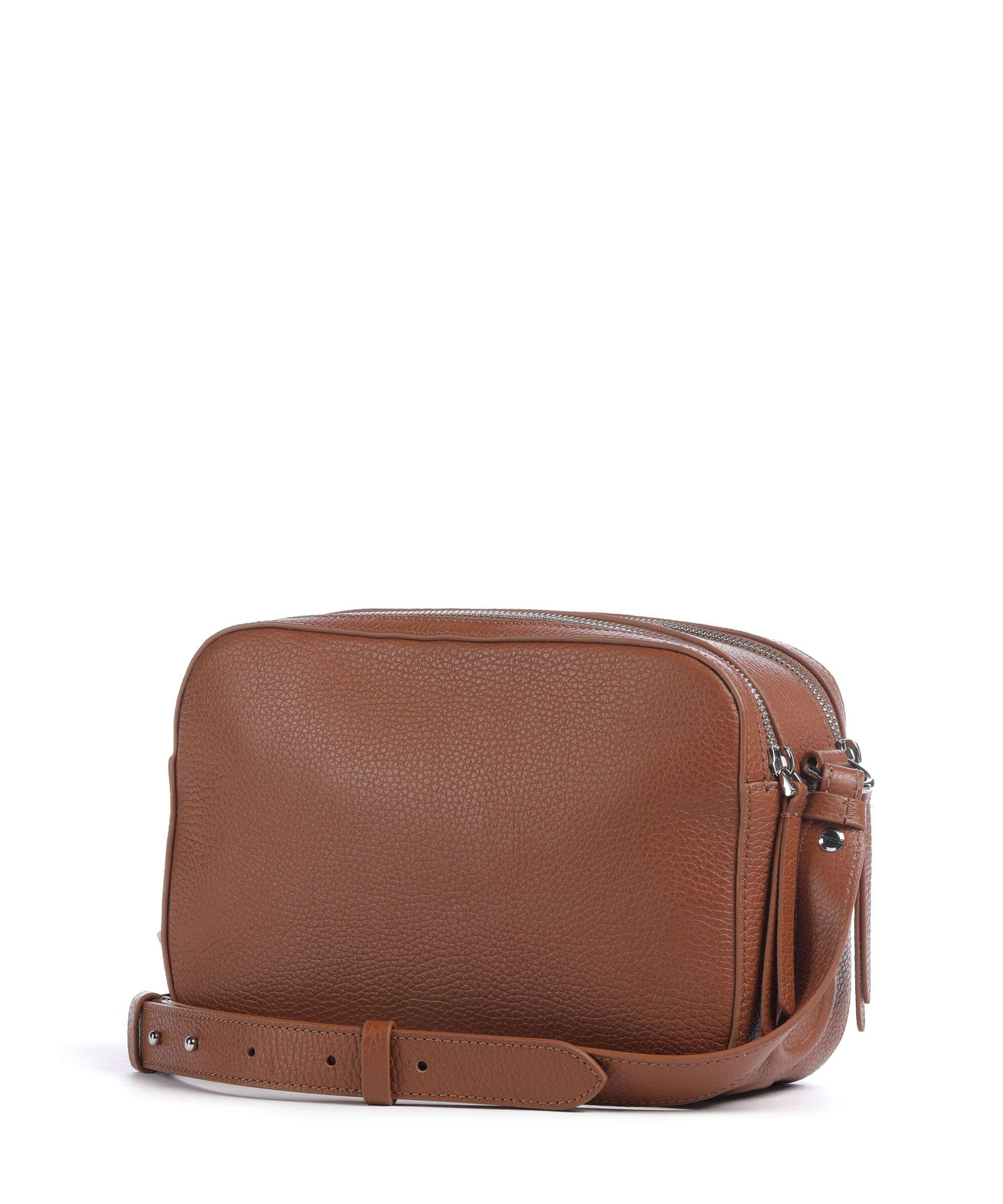 Coccinelle Myrtha Maxi Logo Crossbody tas cognac - Image 2