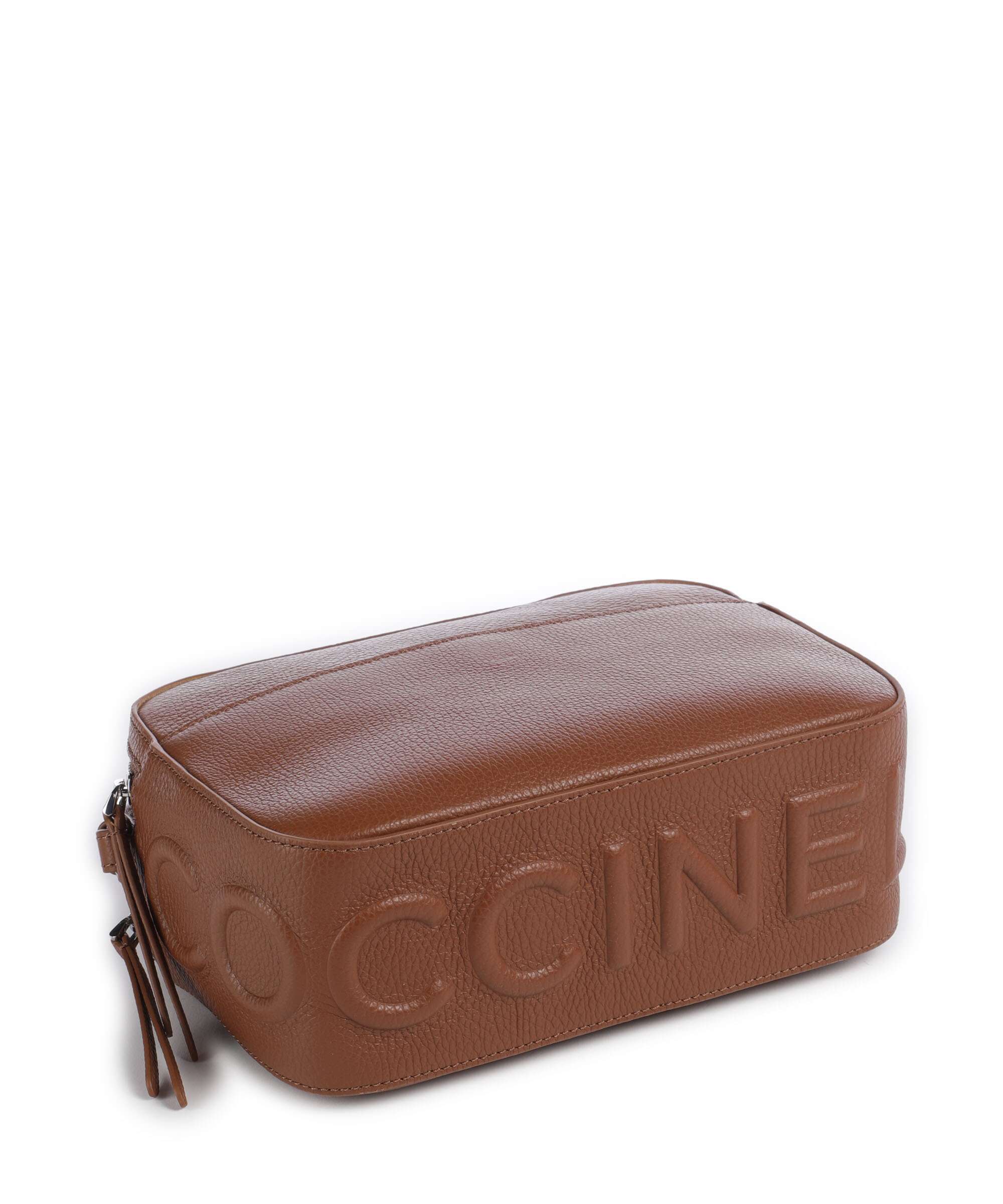 Coccinelle Myrtha Maxi Logo Crossbody tas cognac - Image 5