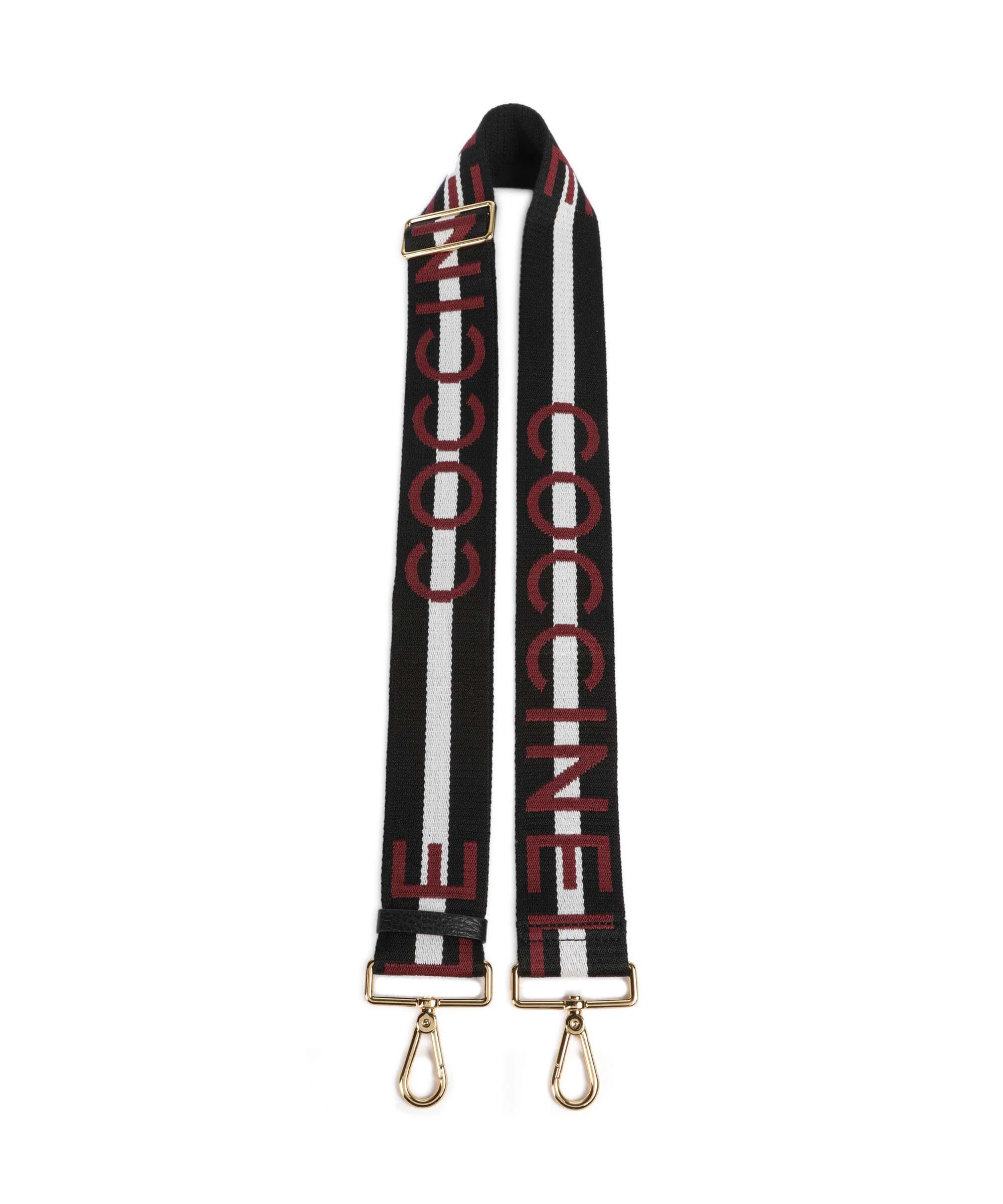 Coccinelle Nastro Signature Tassenriem multicolour/noir