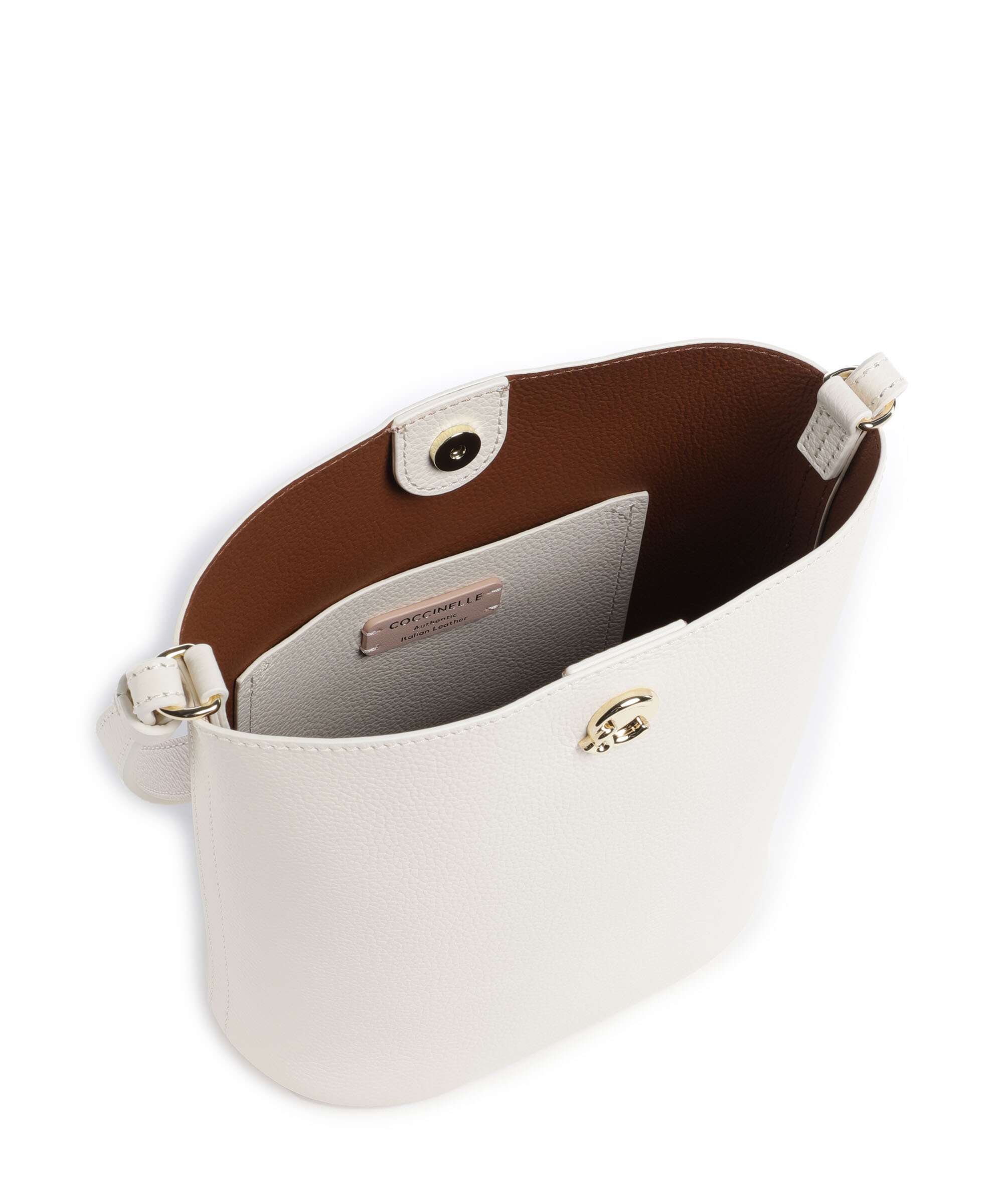 Coccinelle Nikla Emmertas pearl/cognac - Image 6