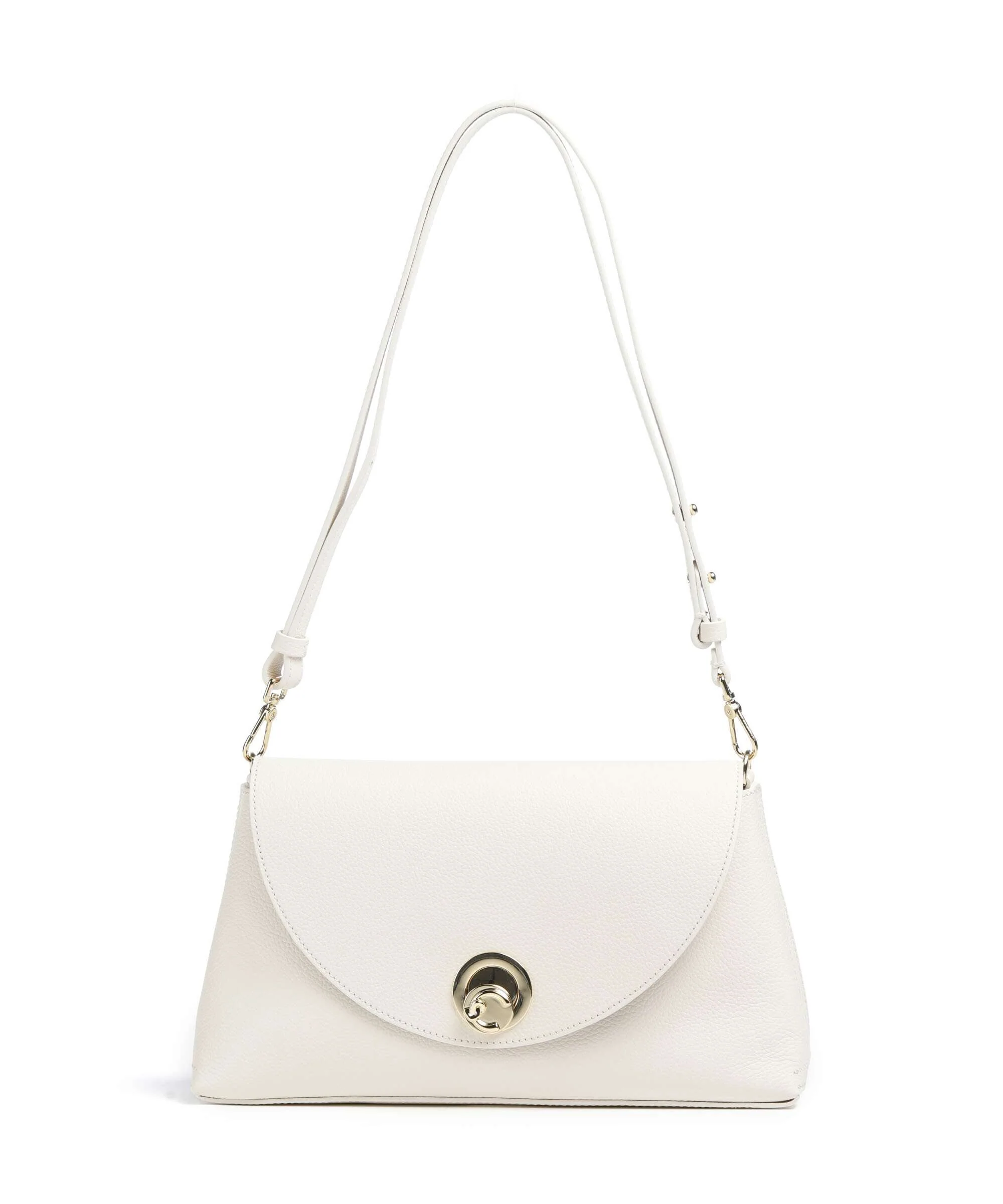 Coccinelle Nikla Schoudertas pearl/cognac