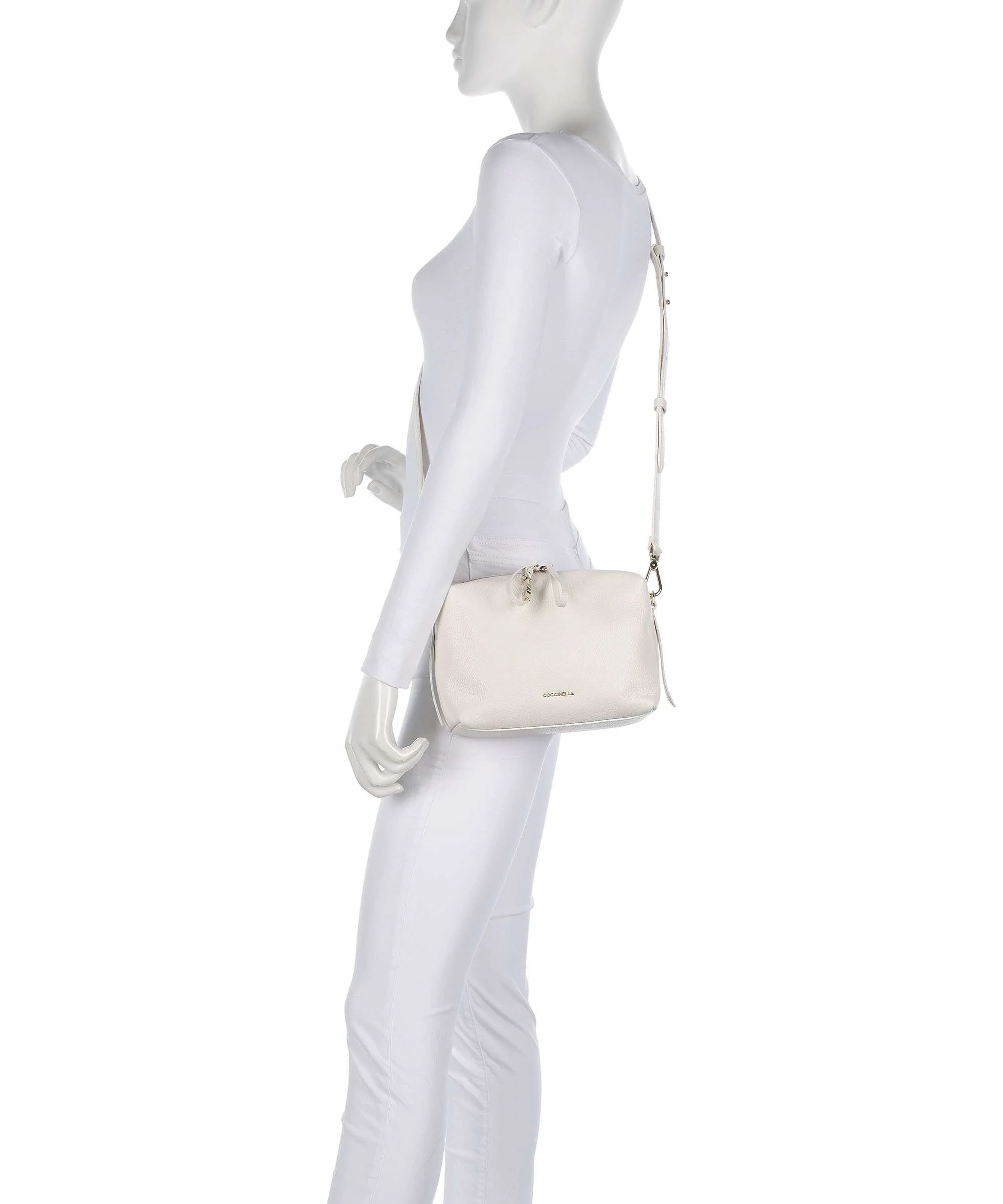 Coccinelle Nory Crossbody tas pearl - Image 3