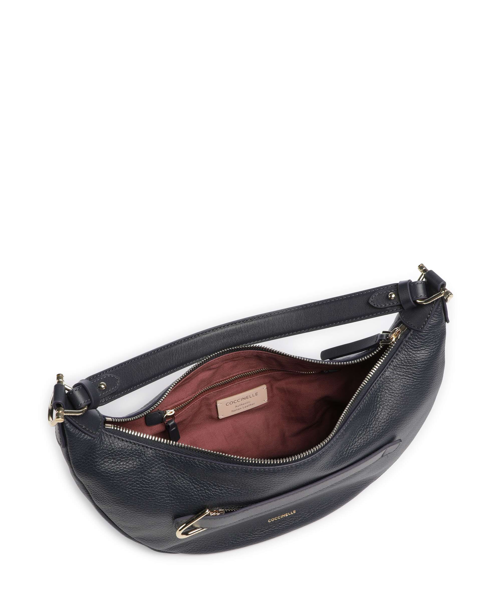 Coccinelle Paki Hobo tas midnight blue - Image 4
