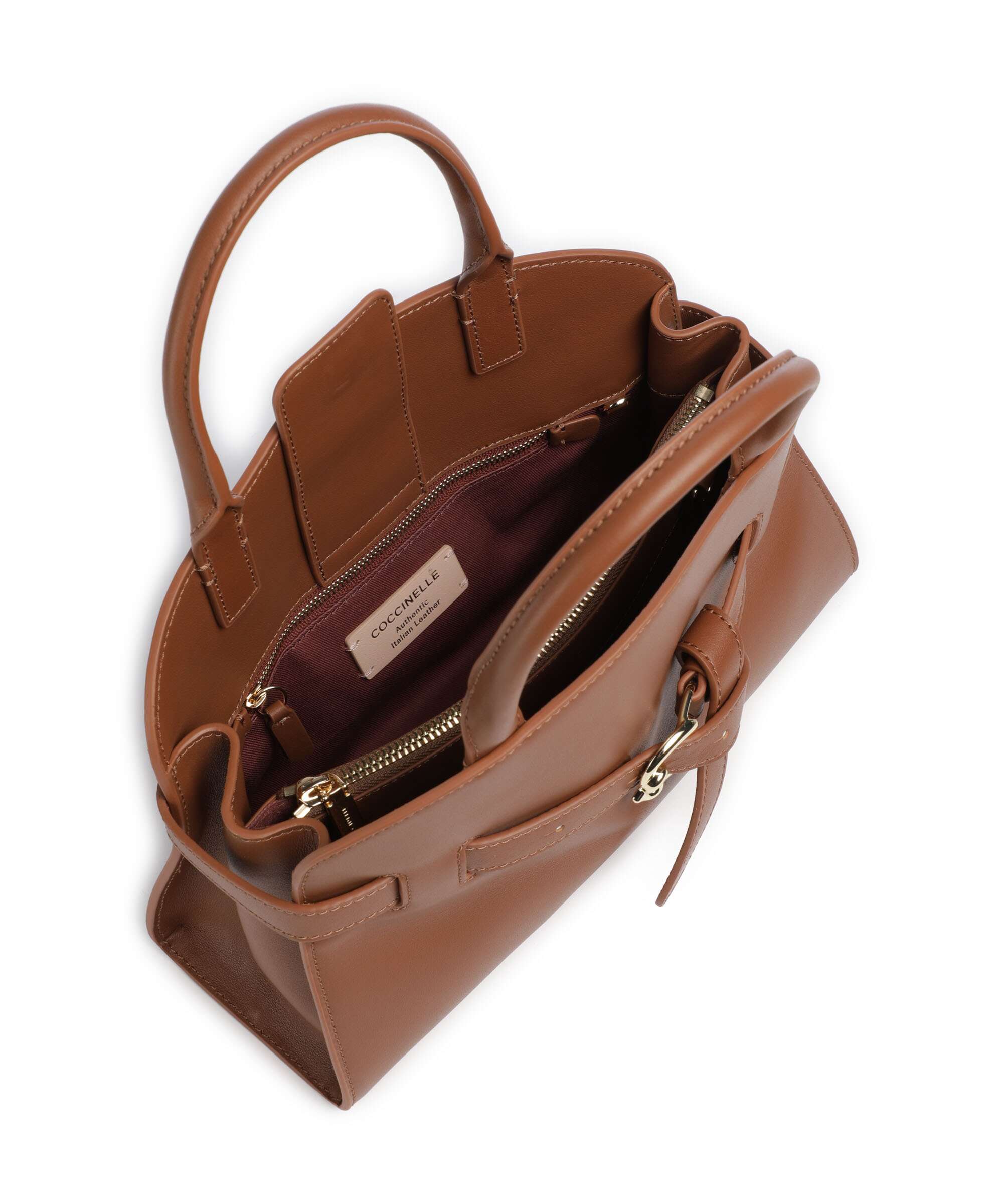 Coccinelle Sabine Handtas cognac - Image 5