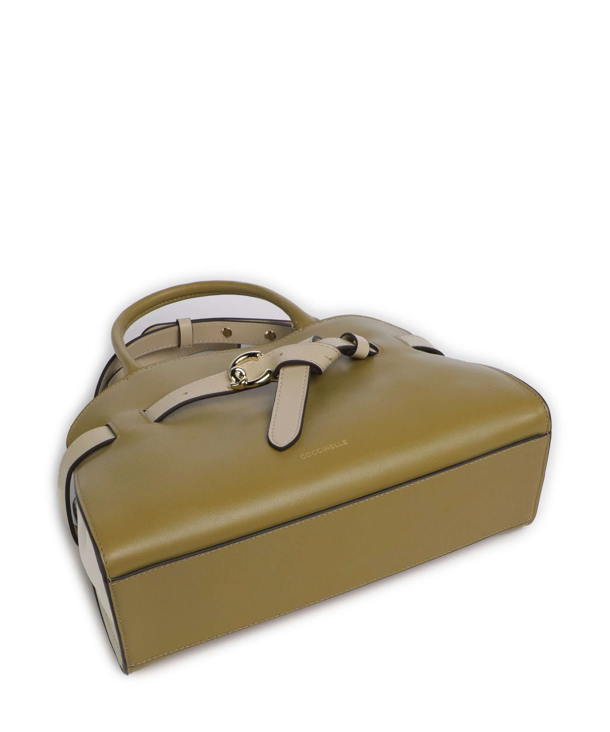 Coccinelle Sabine New Tricolor Handtas seagrass/pearl/sandshell - Image 3