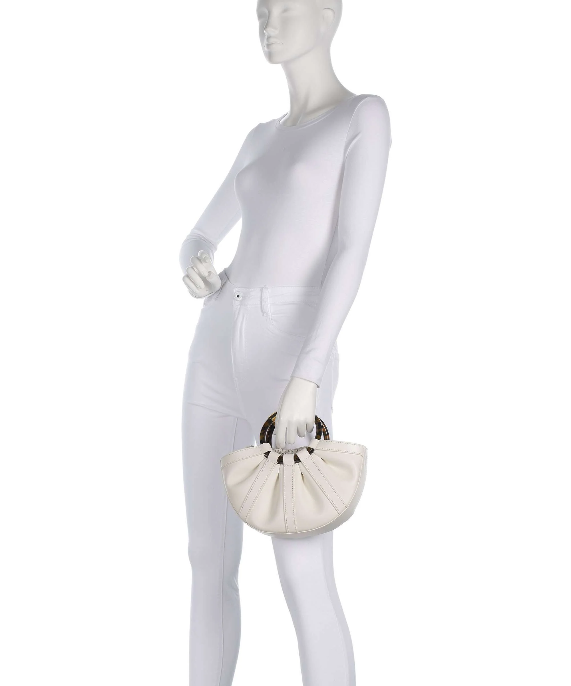 Coccinelle Shell Handtas pearl - Image 4