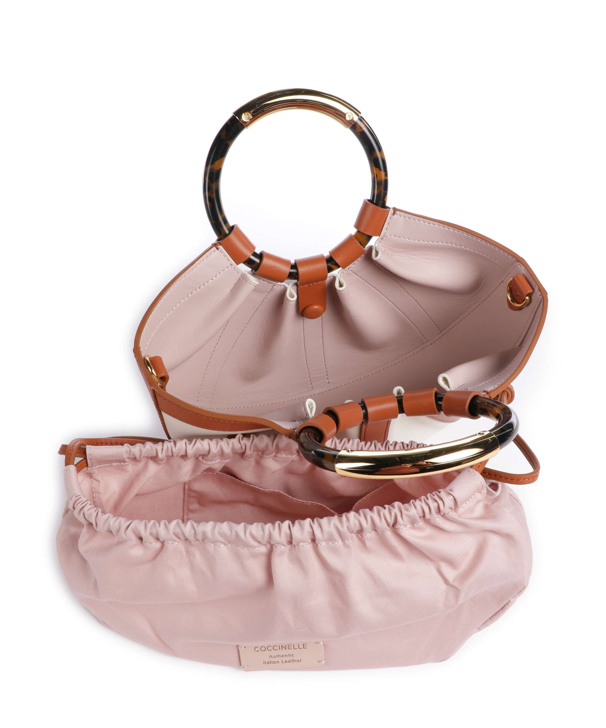 Coccinelle Shell Handtas crab/pearl - Image 6