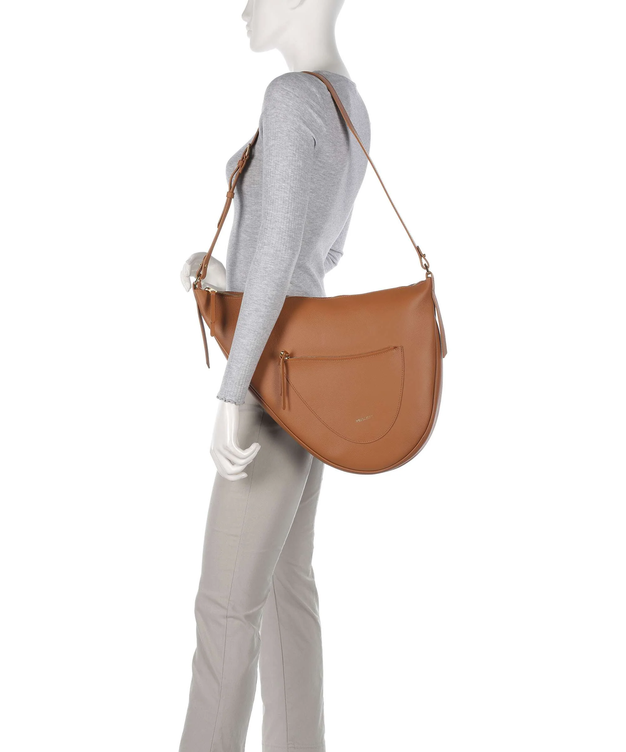 Coccinelle Snuggie Hobo tas cuir/noir - Image 3