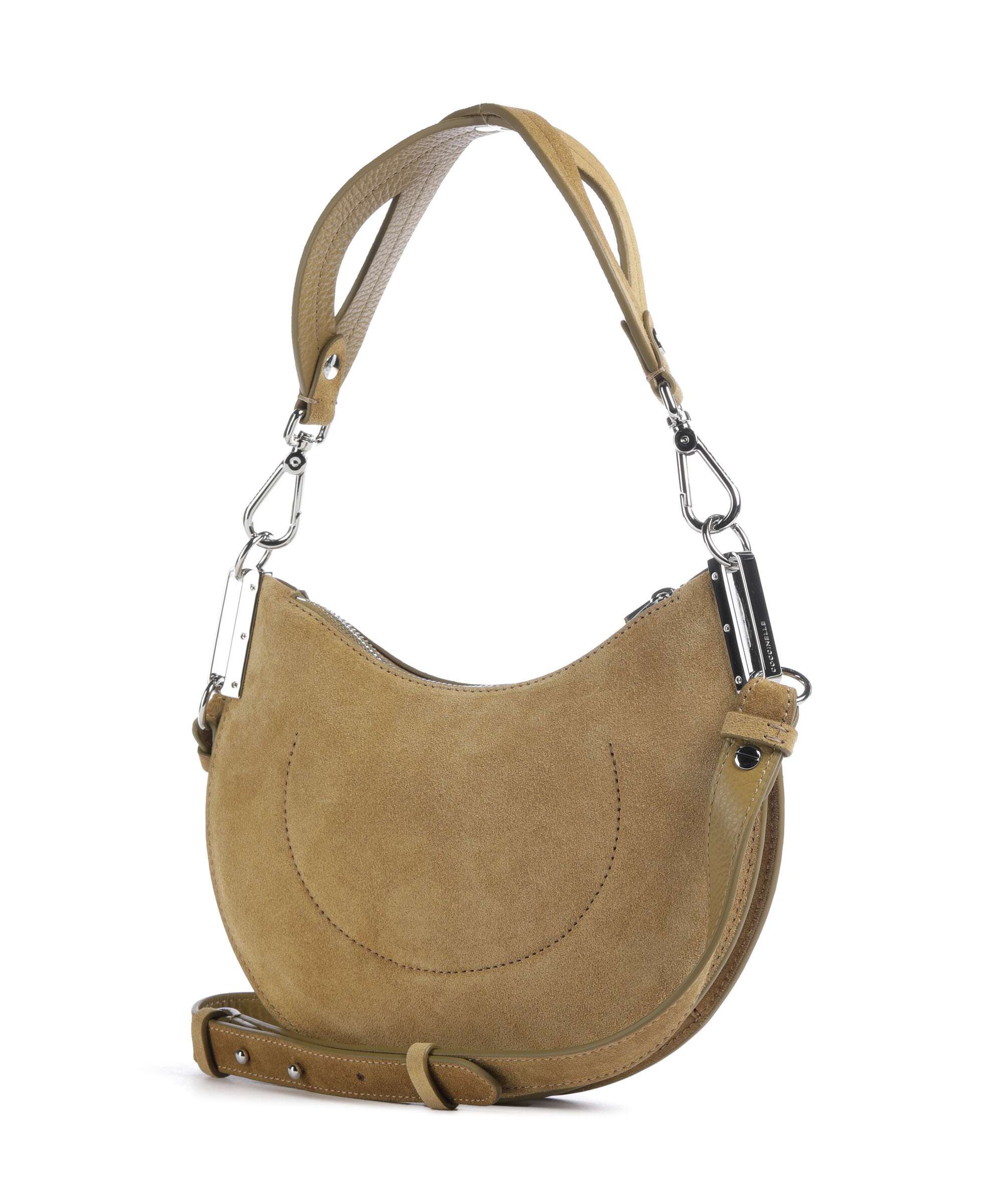 Coccinelle Sunup Suede Schoudertas seagrass - Image 2