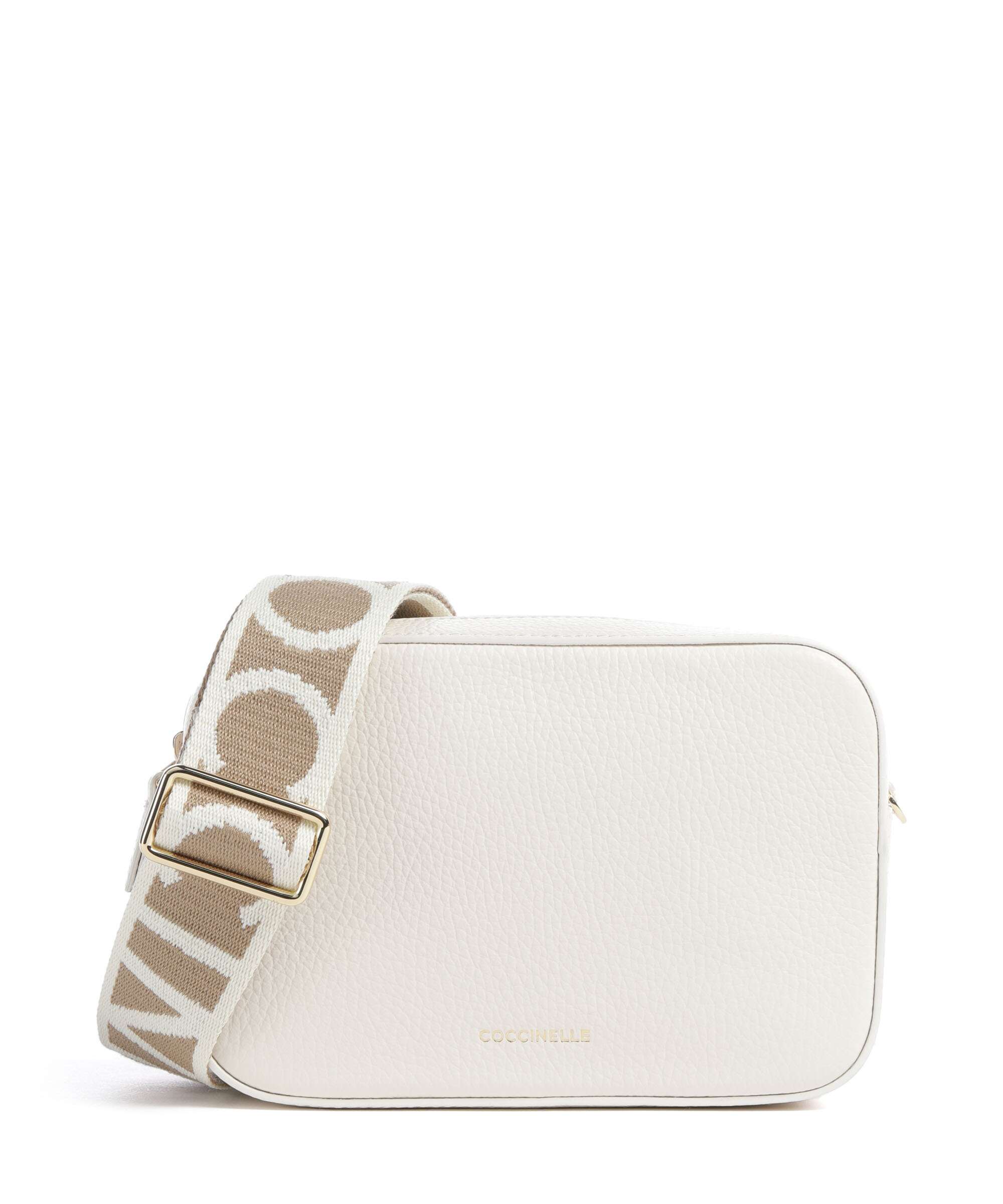 Coccinelle Tebe Crossbody tas pearl