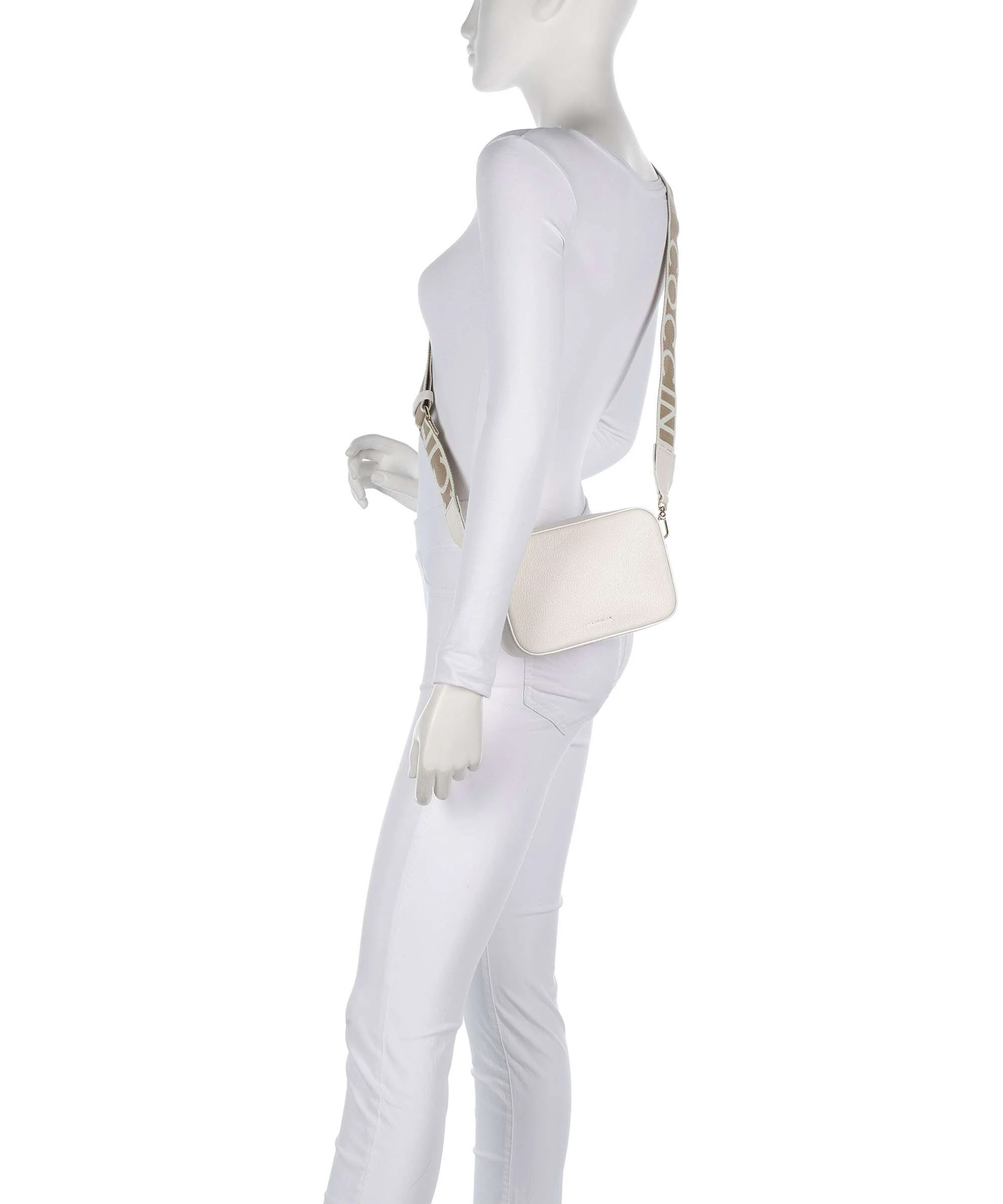 Coccinelle Tebe Crossbody tas pearl - Image 3