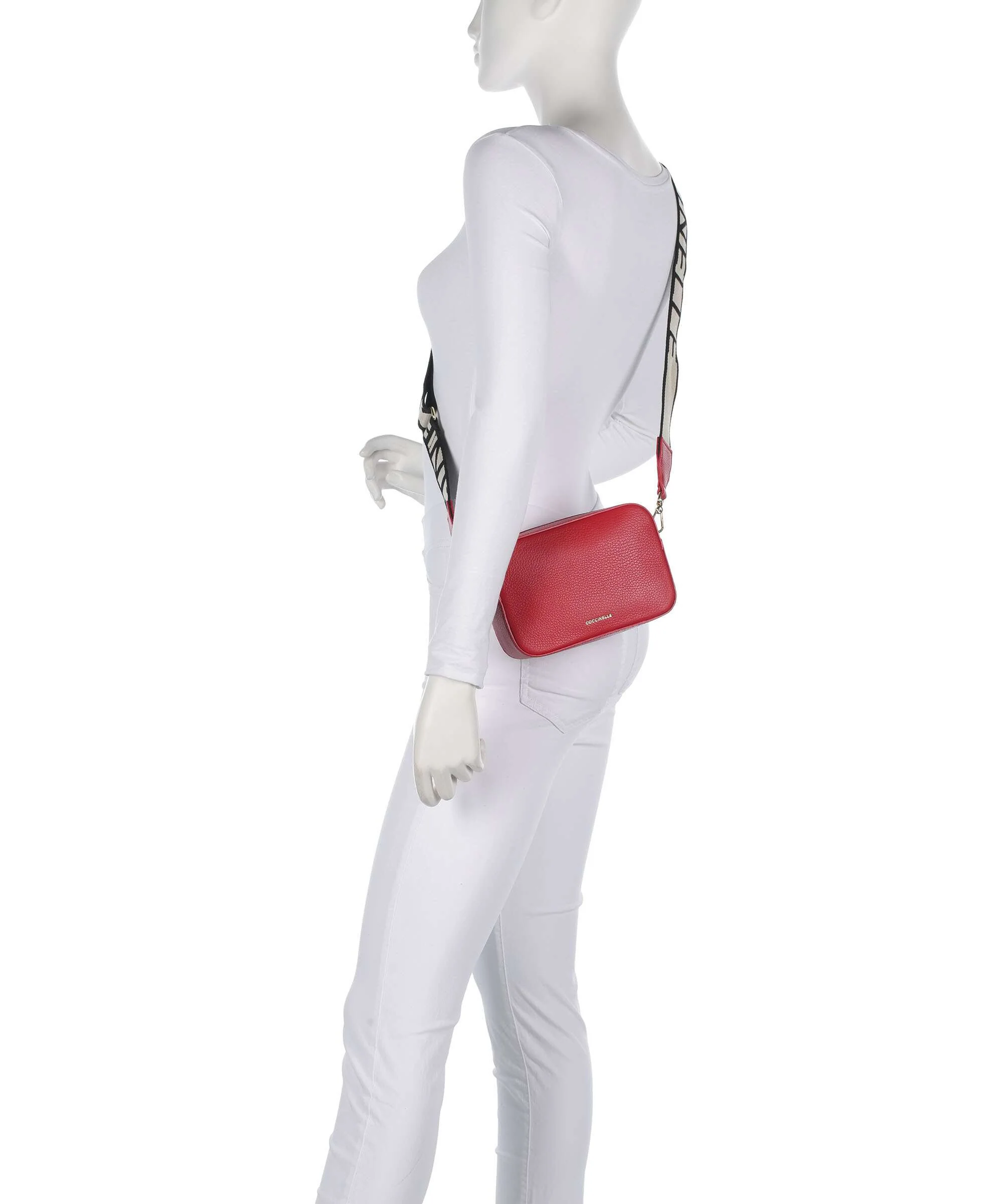 Coccinelle Tebe Crossbody tas scarlet - Image 3