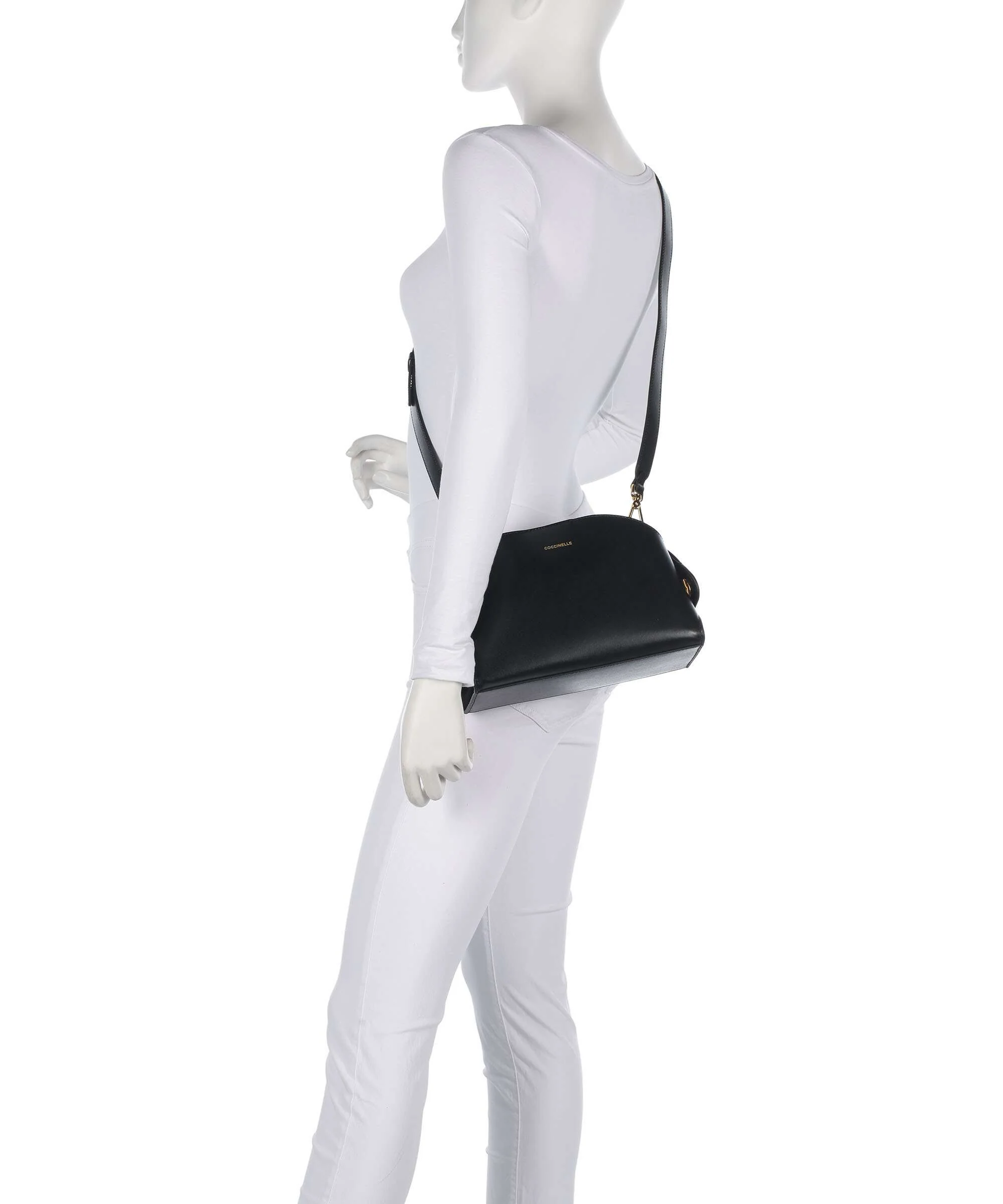 Coccinelle Tylde Calf Crossbody tas noir - Image 3