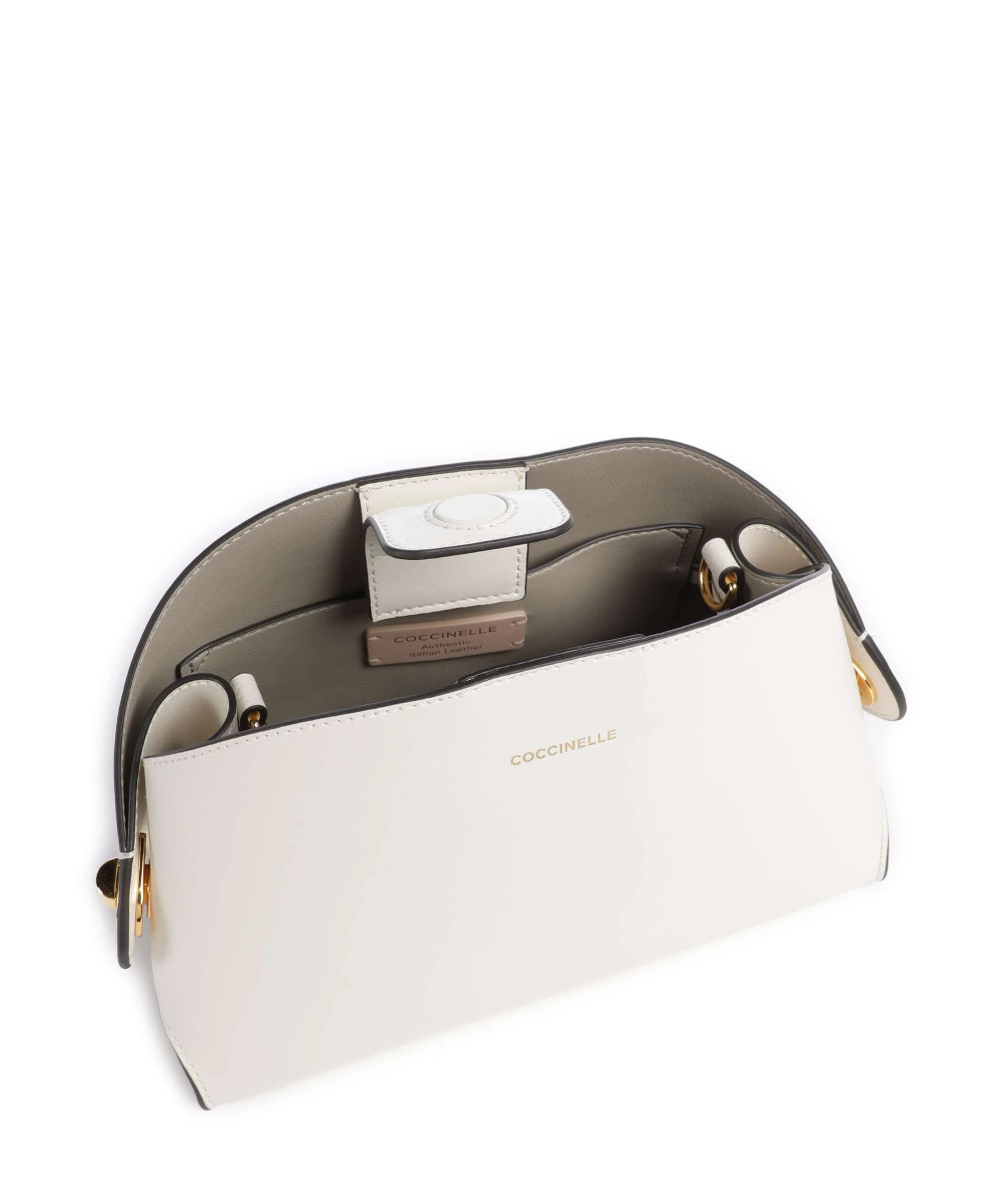 Coccinelle Tylde Calf Crossbody tas pearl - Image 6