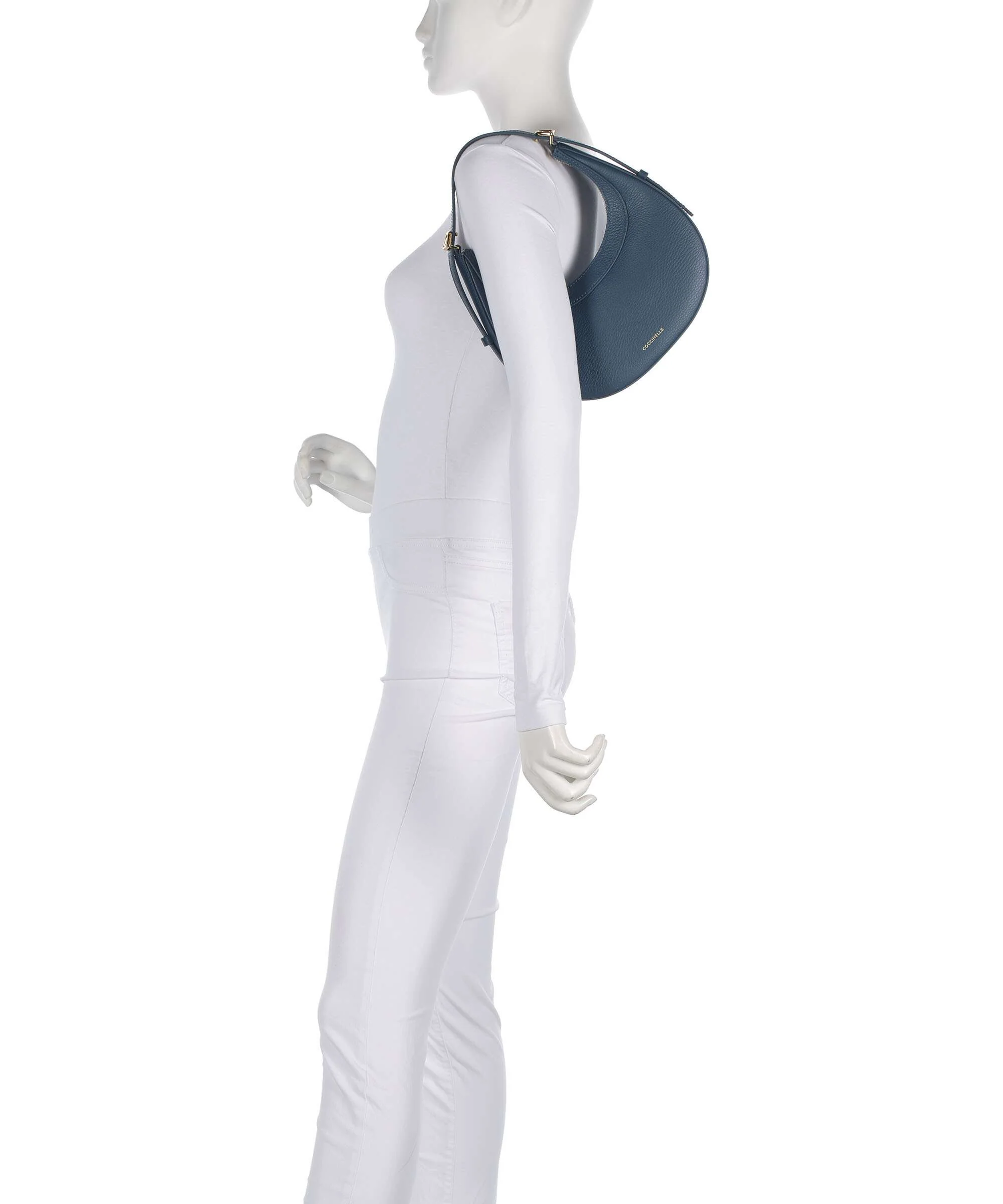 Coccinelle Whisper Schoudertas deep blue - Image 3
